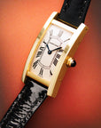 Cartier Yellow Gold Tank Cintree Watch