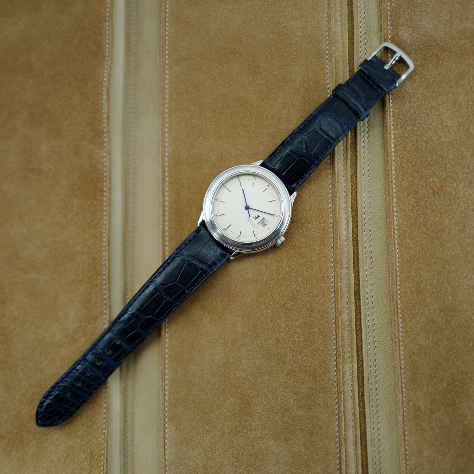 Audemars Piguet Steel Automatic Huitieme Watch Ref. 14593