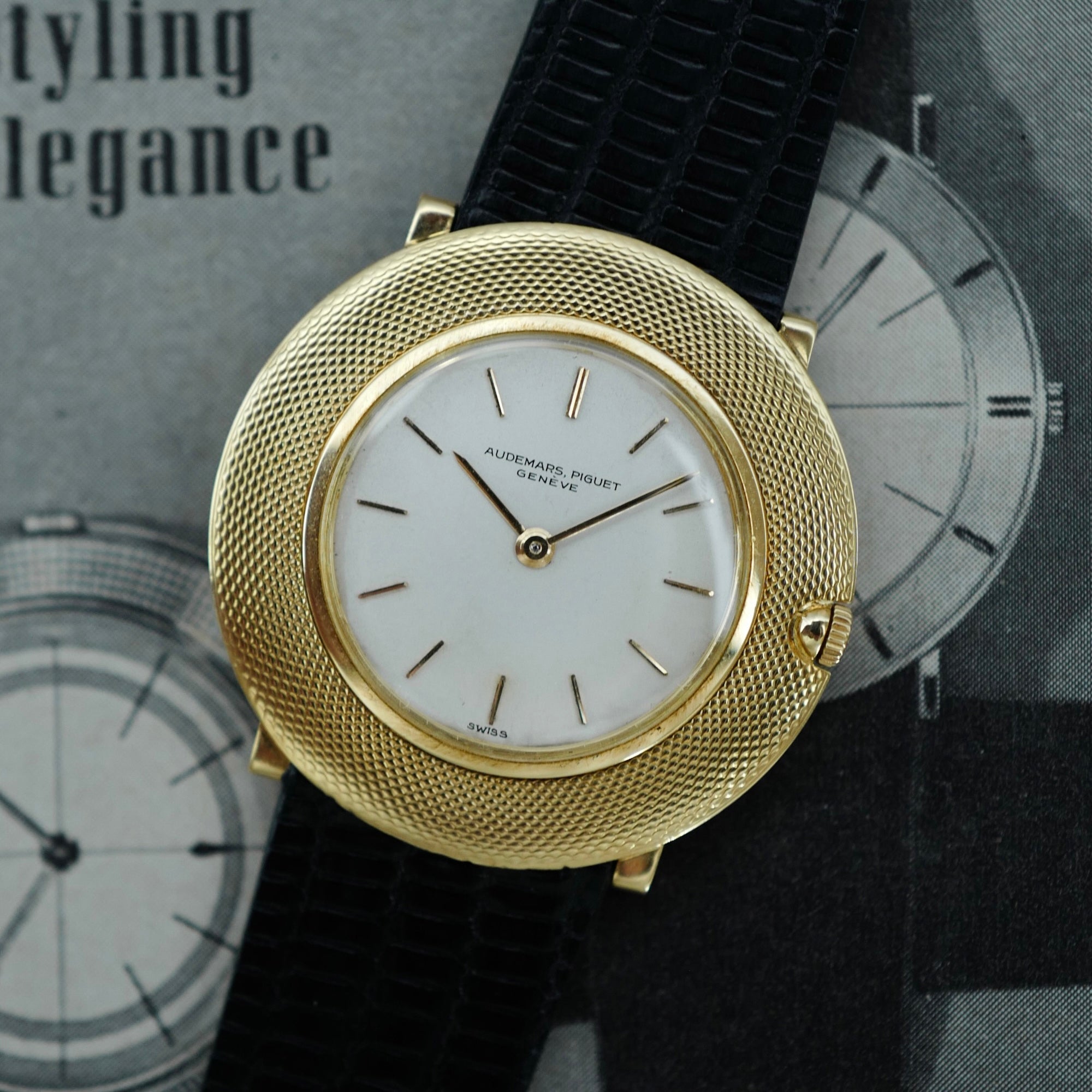 Audemars Piguet Yellow Gold Ultra-Thin Disco Volante Ref. 5131 (New Arrival)