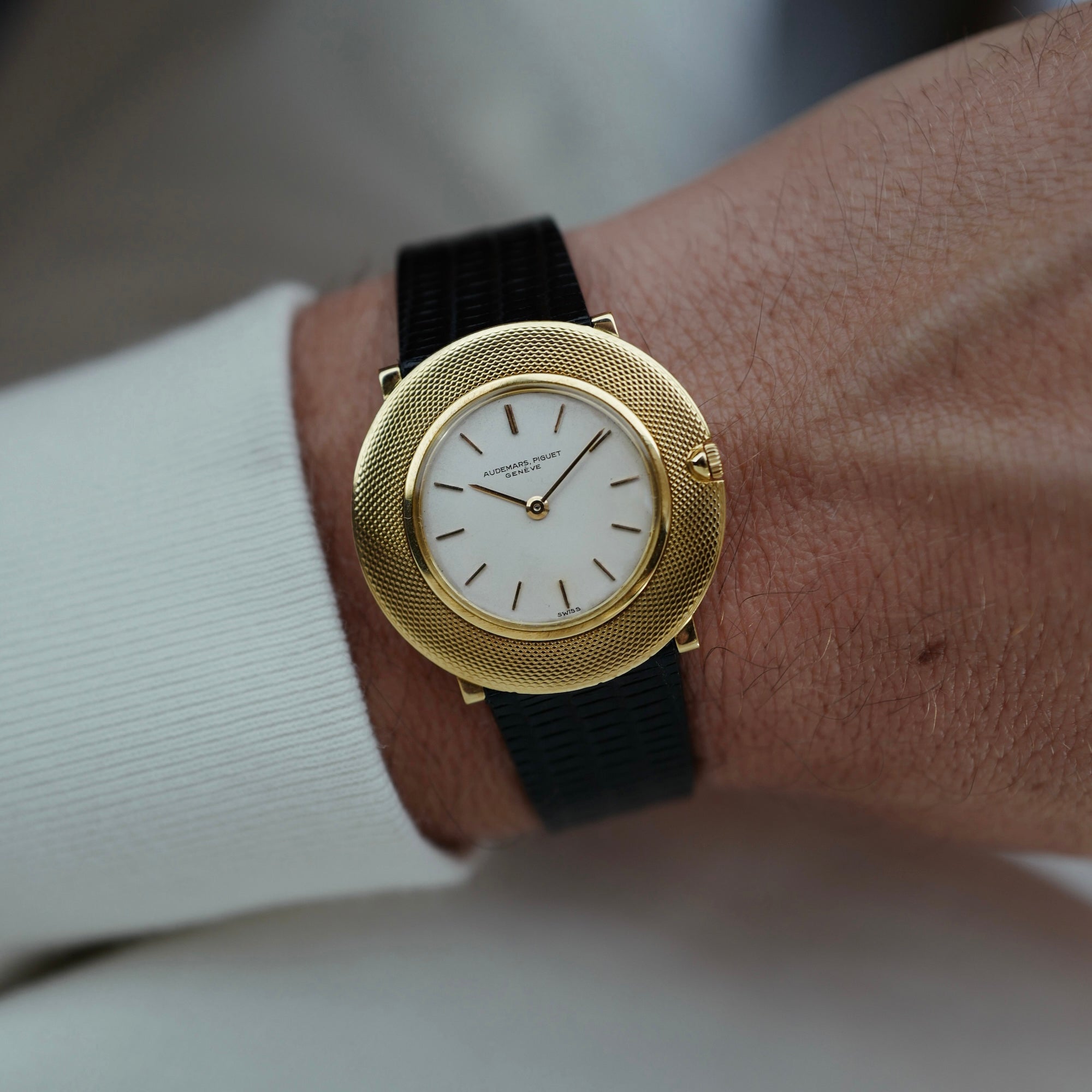 Audemars Piguet Yellow Gold Ultra-Thin Disco Volante Ref. 5131 (New Arrival)