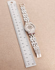 Patek Philippe White Gold Watch Ref 3964 with Diamonds and Rubies