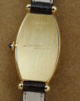 Cartier Yellow Gold Tonneau Watch, Paris 1991