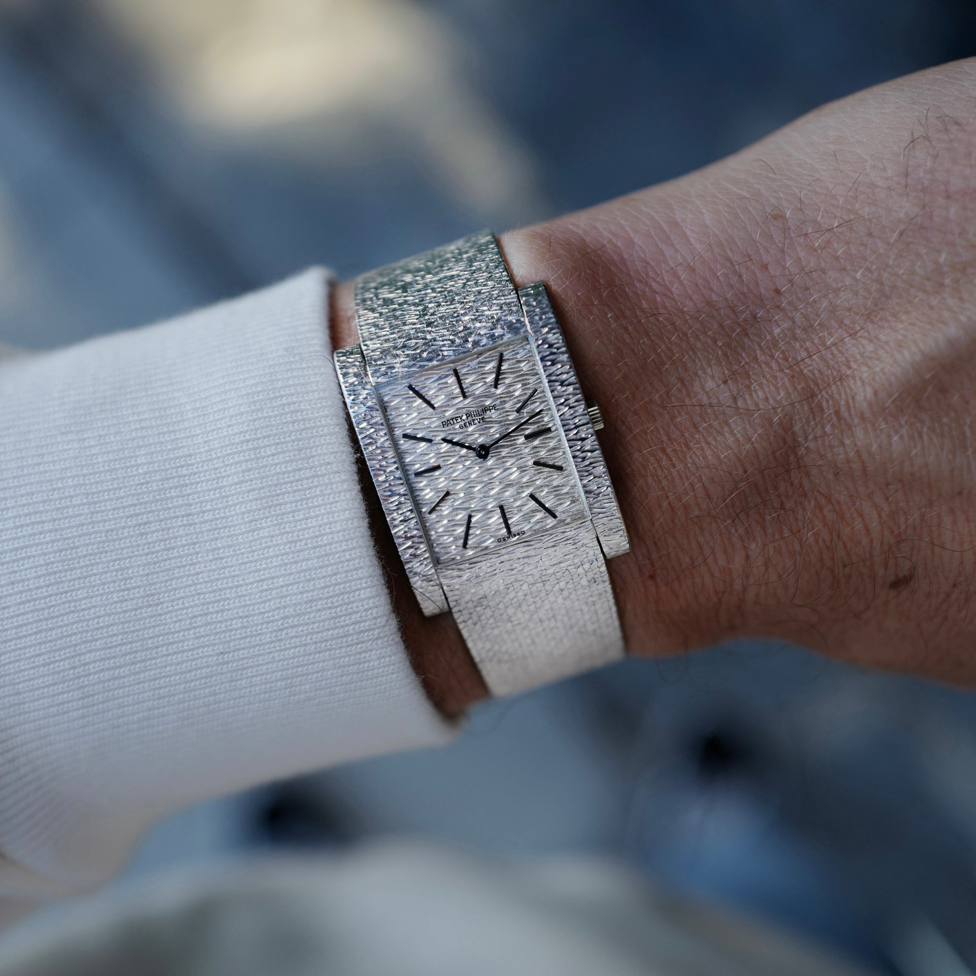 Patek Philippe White Gold Gondolo Ref. 3553