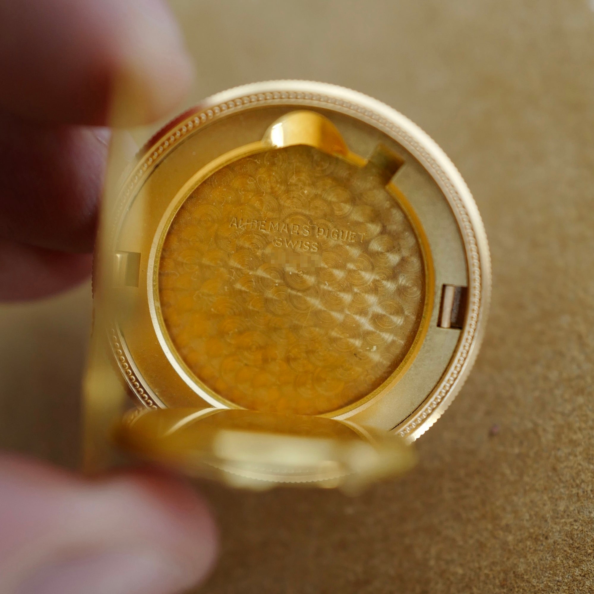 Audemars Piguet Yellow Gold Coin Watch (New Arrival)