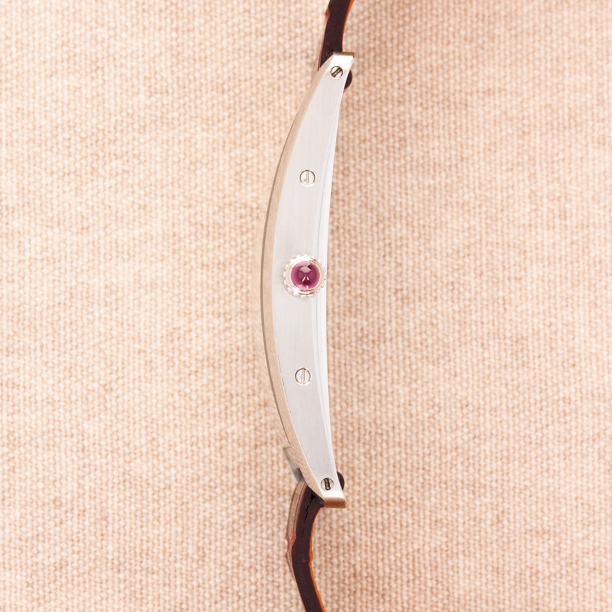 Cartier Platinum Tank Cintree Ref. 4124