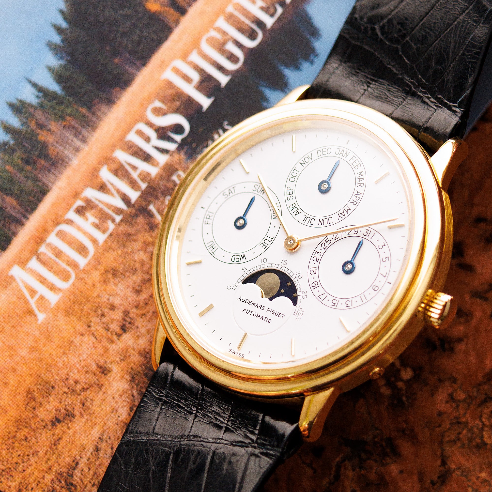 Audemars Piguet Yellow Gold Quantieme Perpetual Ref. 5548