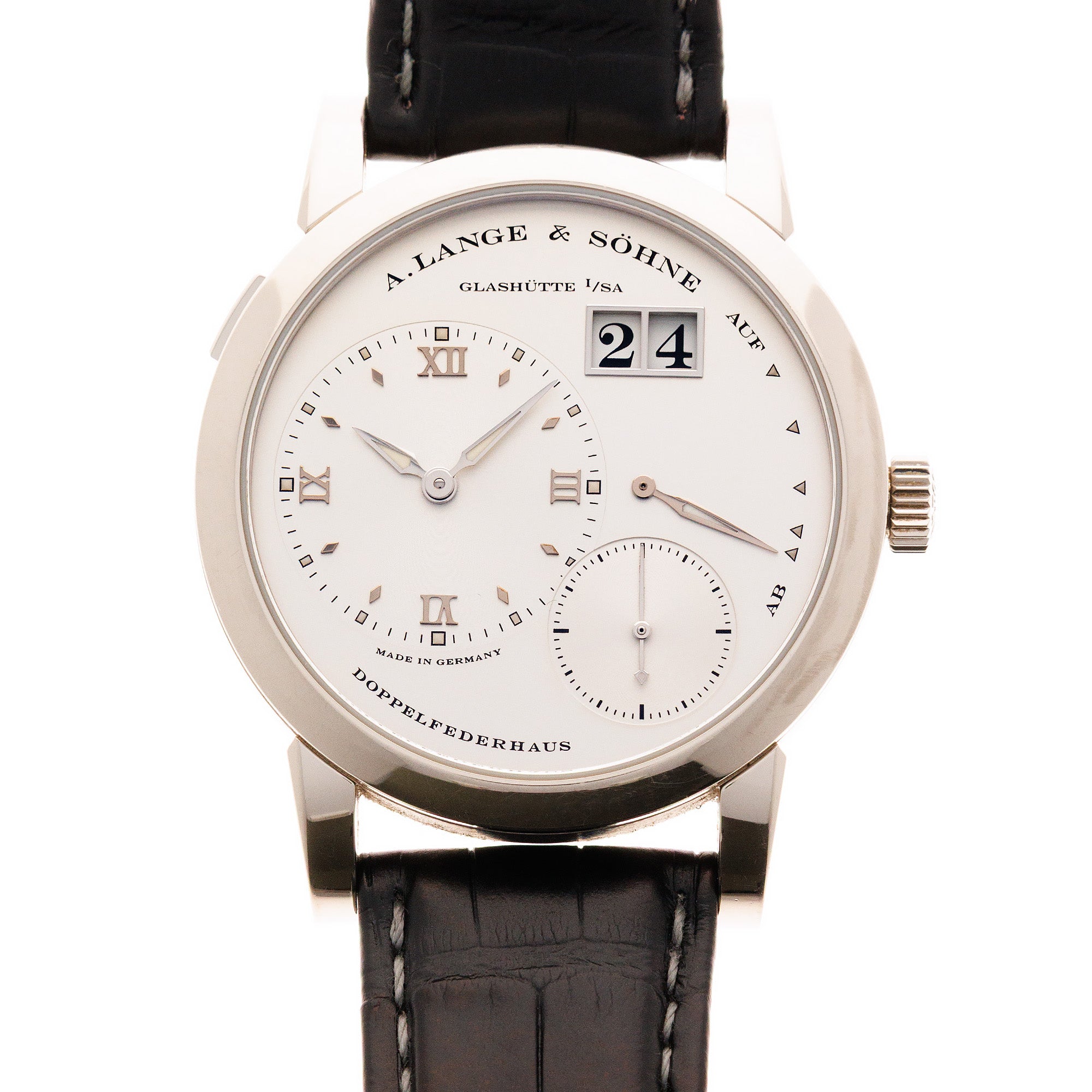 A. Lange & Sohne White Gold Lange 1 Ref. 101.039