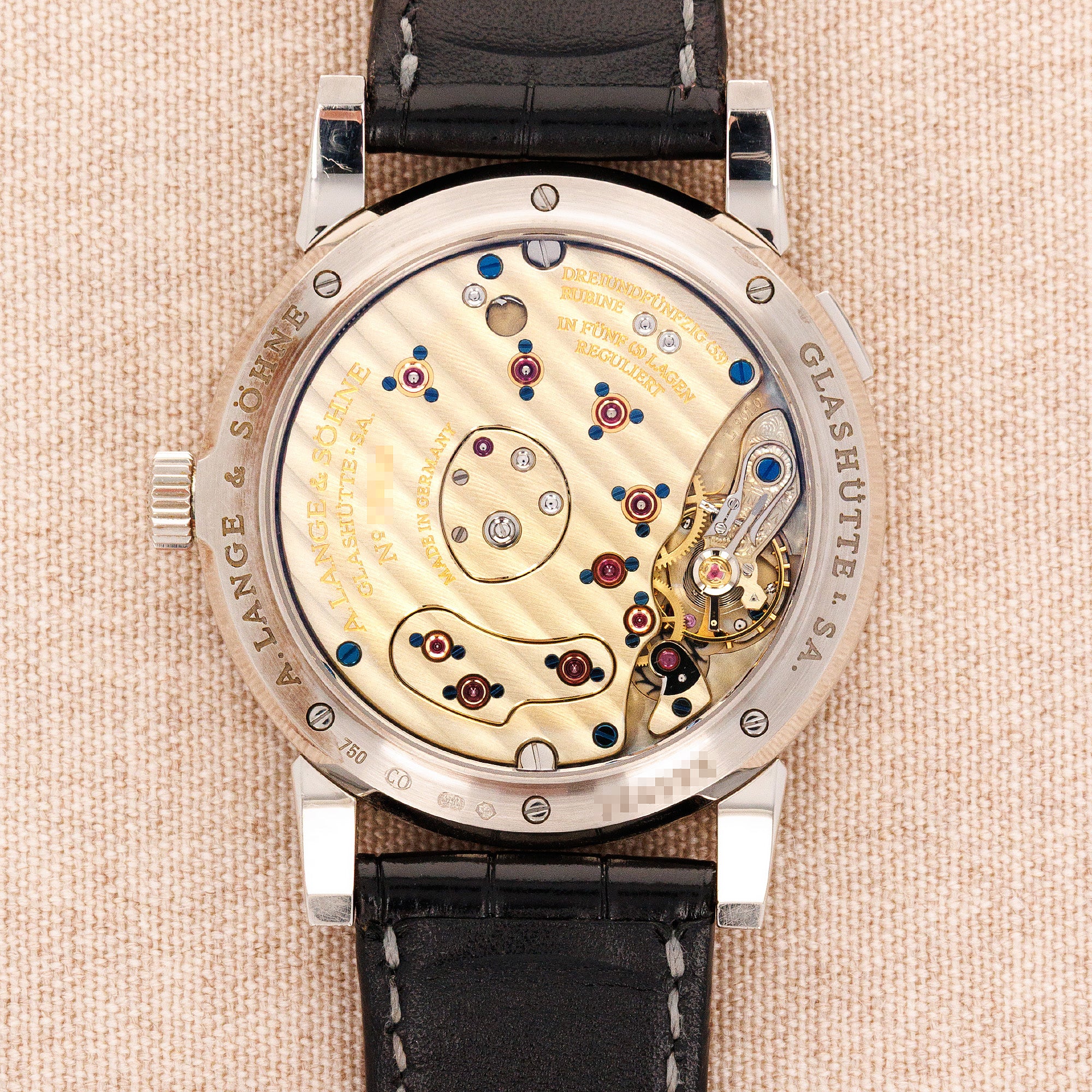 A. Lange & Sohne White Gold Lange 1 Ref. 101.039