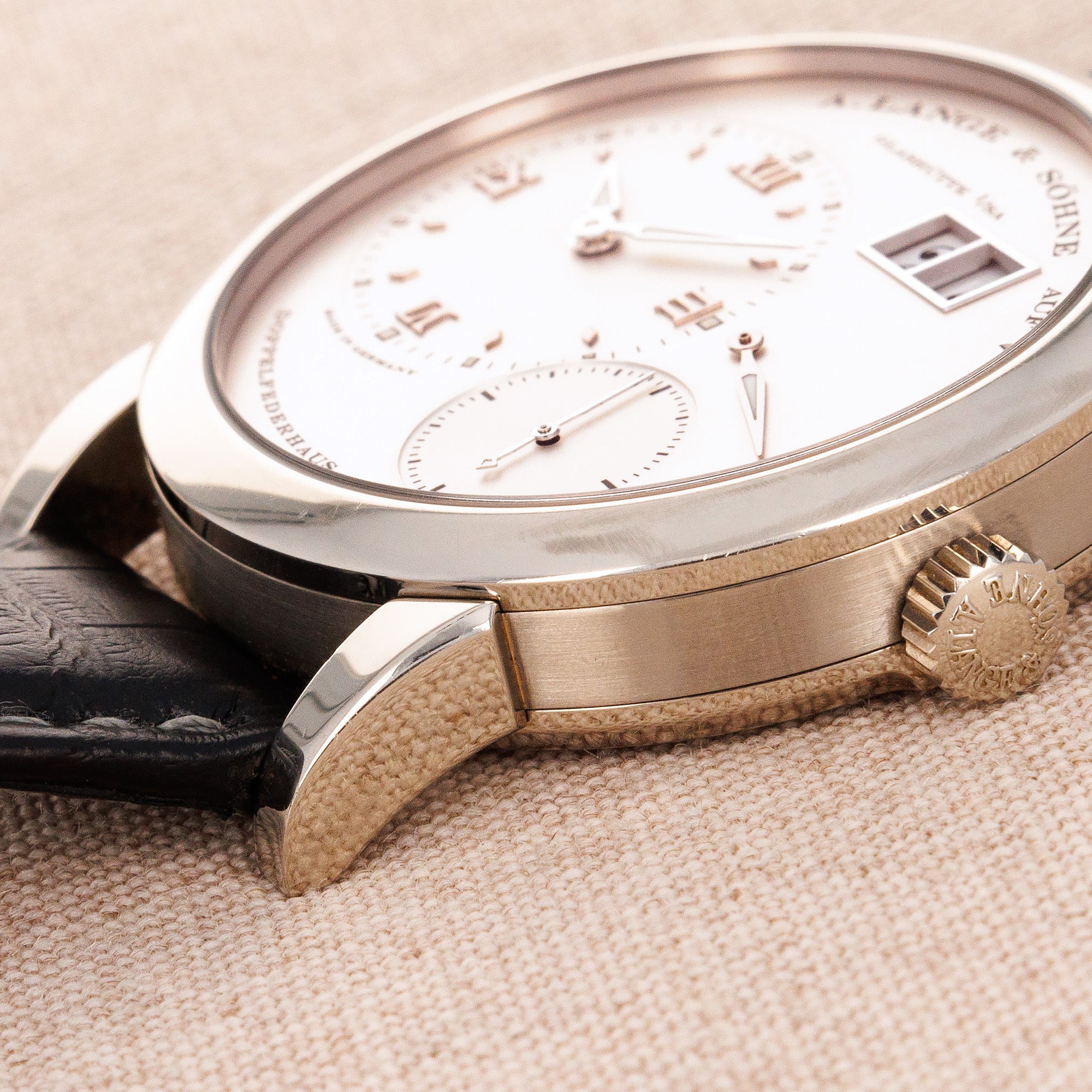 A. Lange &amp; Sohne White Gold Lange 1 Ref. 101.039