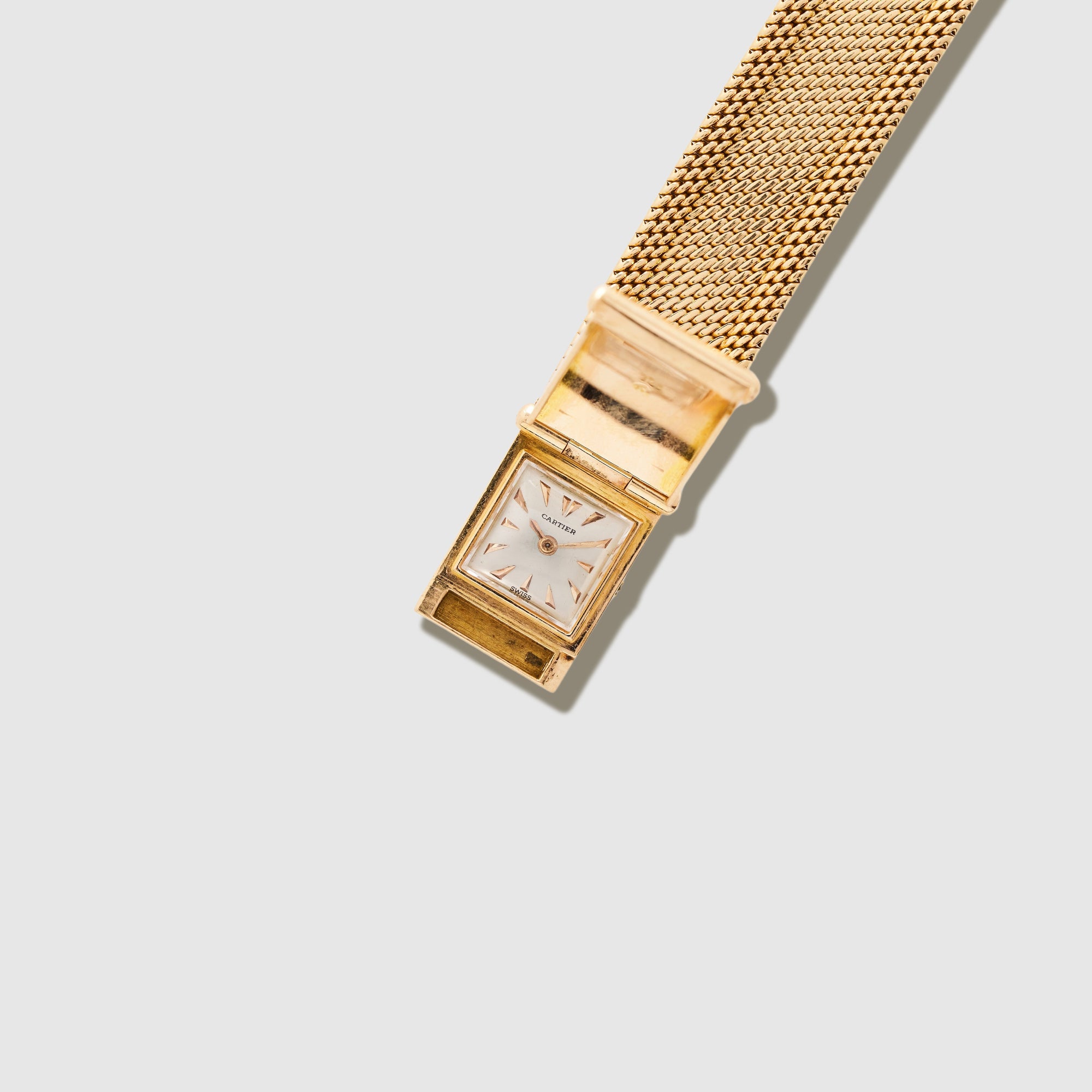 Cartier Yellow Gold Cover Watch