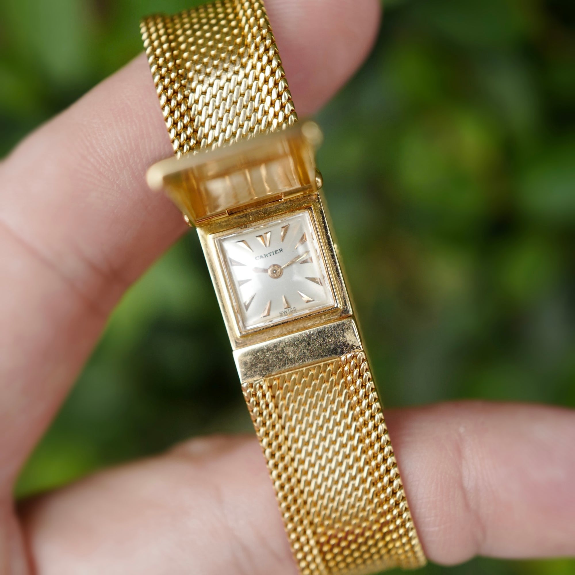 Cartier Yellow Gold Cover Watch