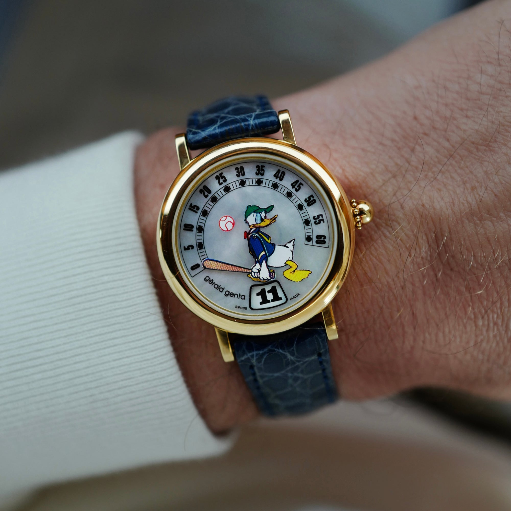 Gerald Genta Fantasy Retro Ref. G3612 featuring Donald Duck (New Arrival)