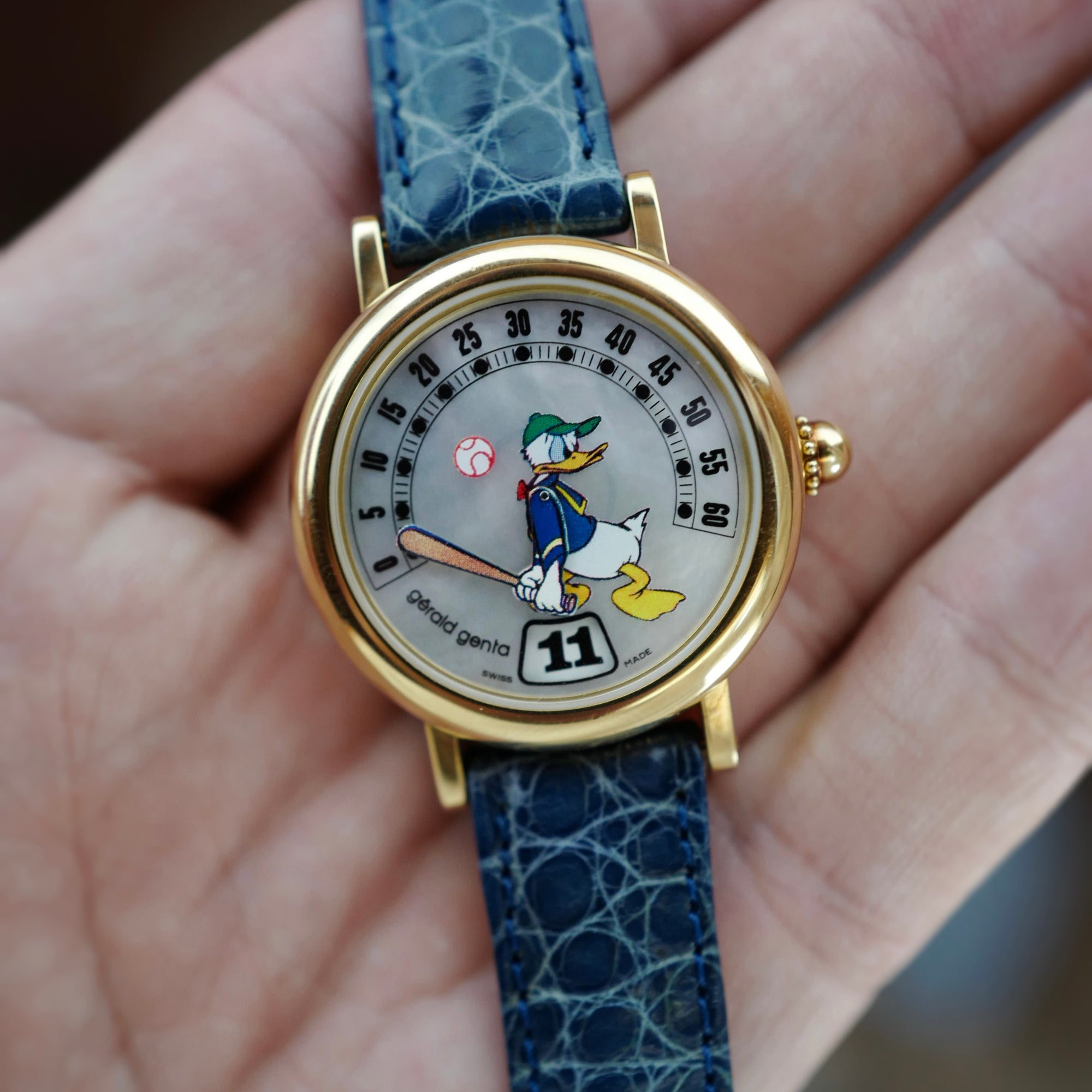 Gerald Genta Fantasy Retro Ref. G3612 featuring Donald Duck (New Arrival)