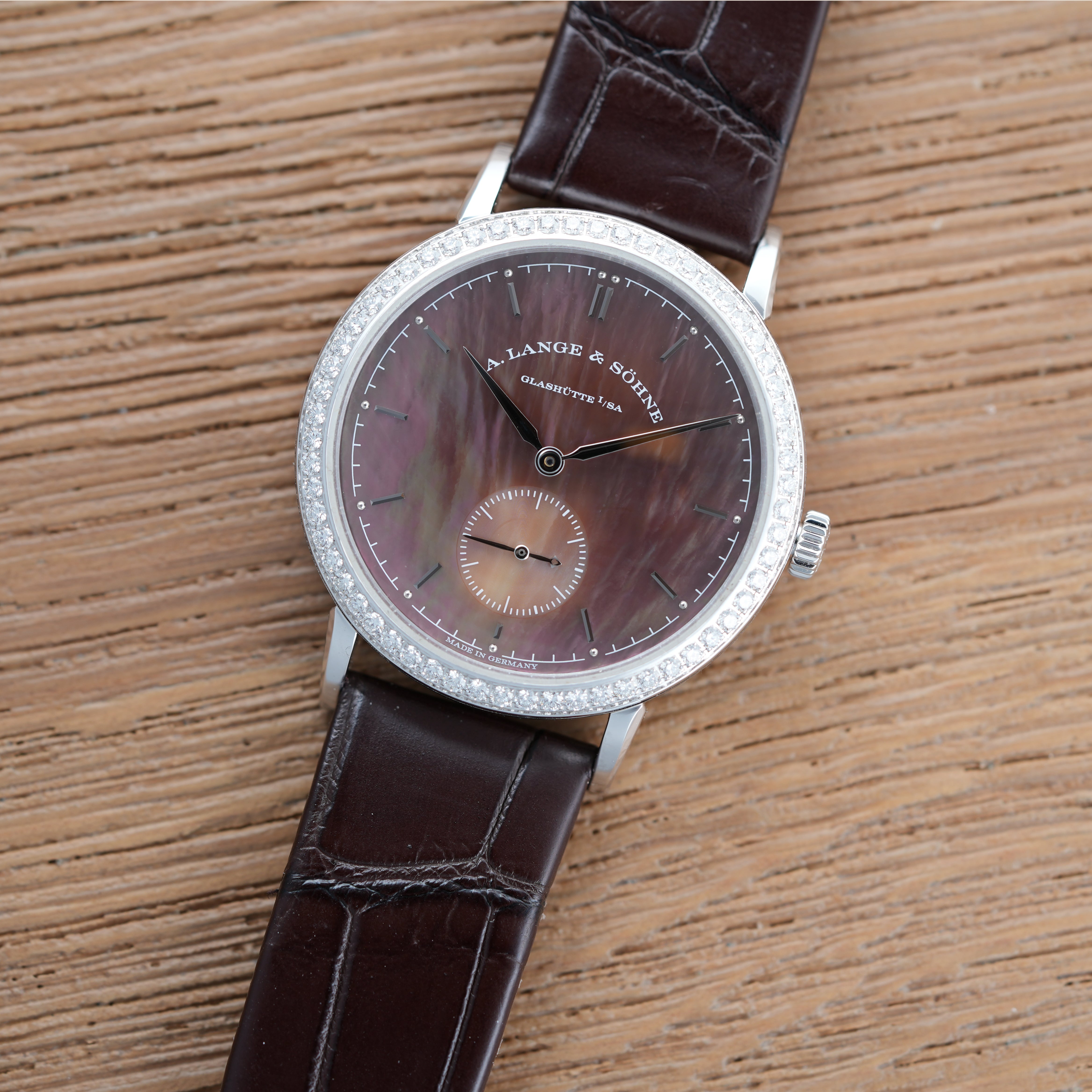 A. Lange & Sohne Saxonia 878.038 18k WG