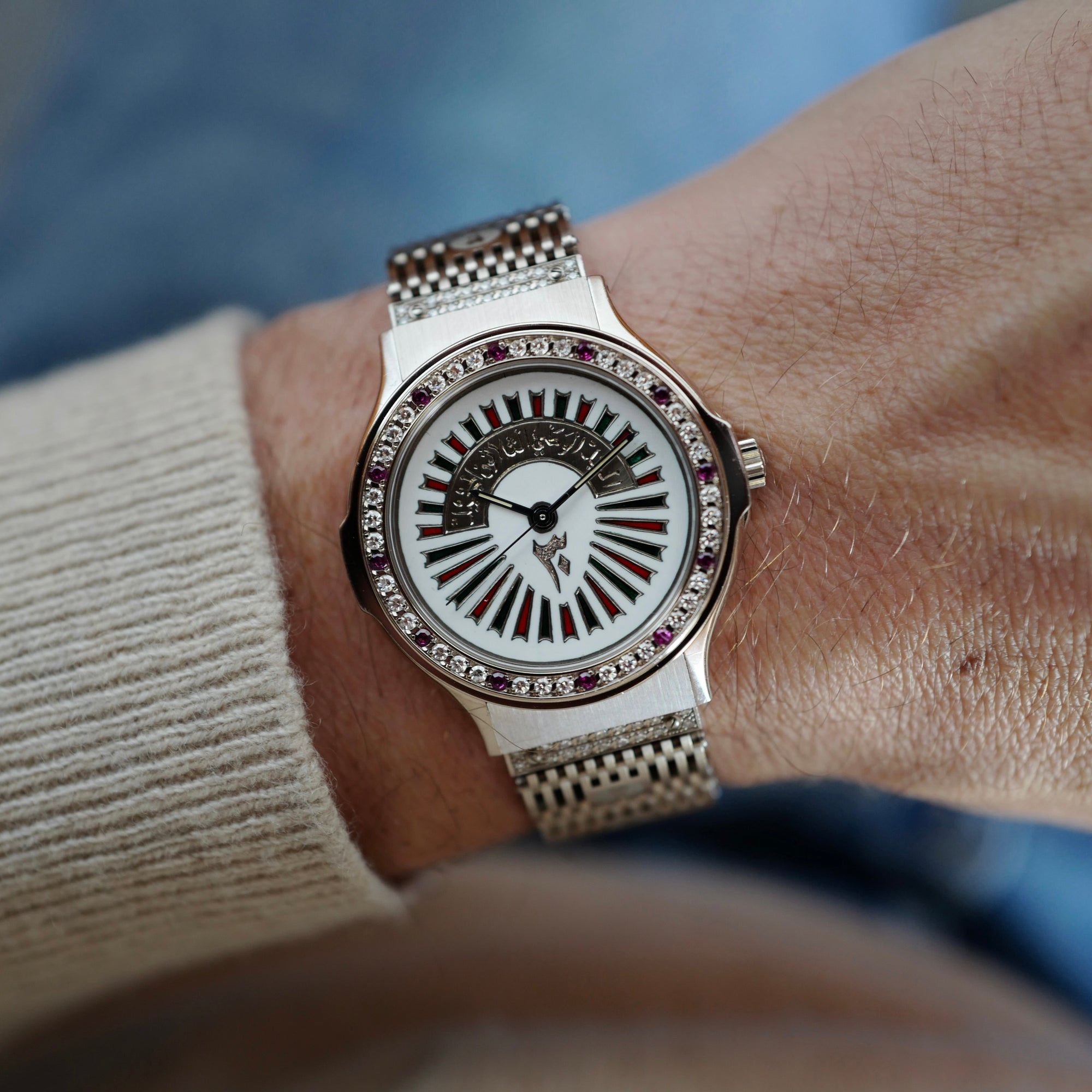 Hublot White Gold MDM for the Sultan of Oman Ref. 1582.4.062