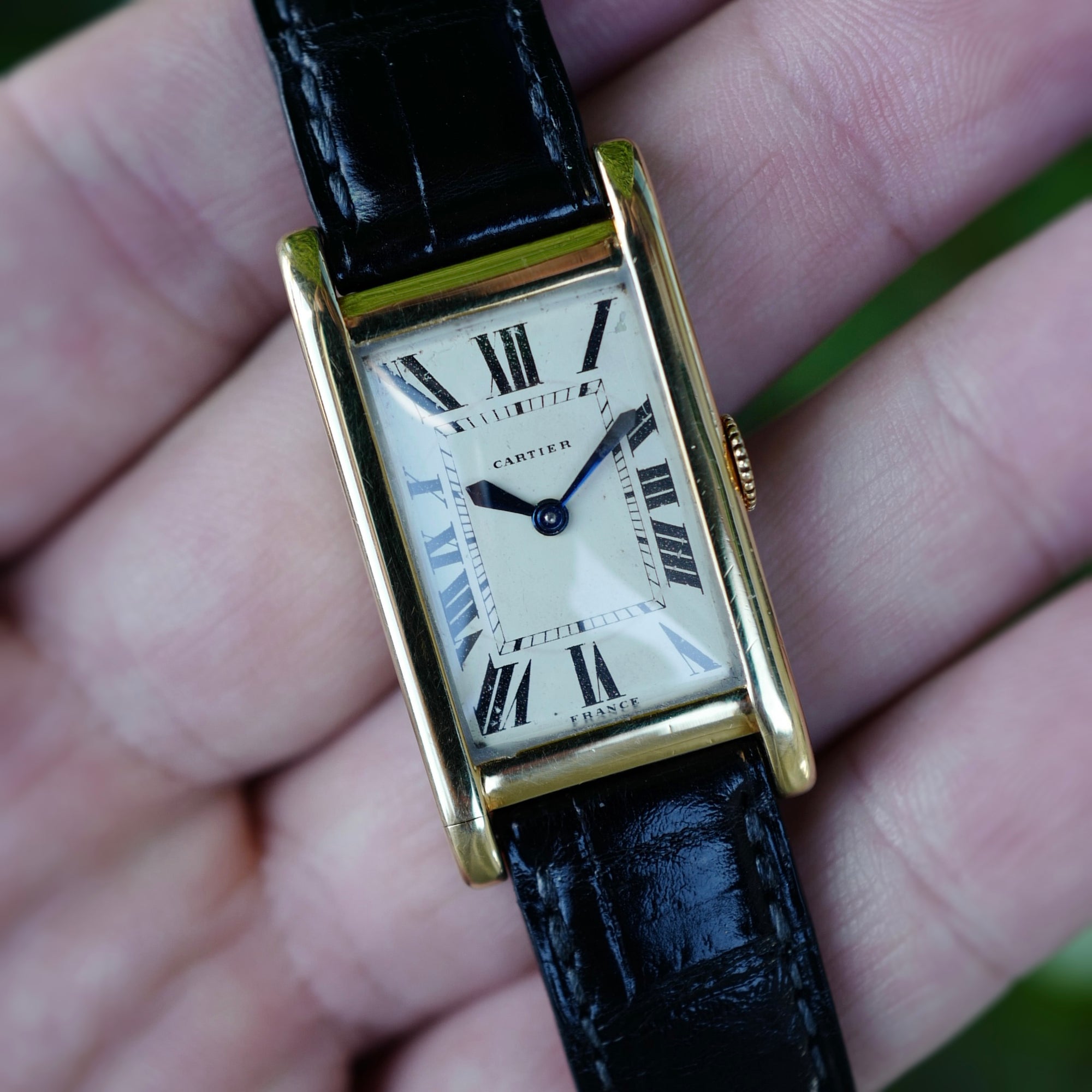 Cartier Tank Allongee Elongated, Circa 1940 (New Arrival)