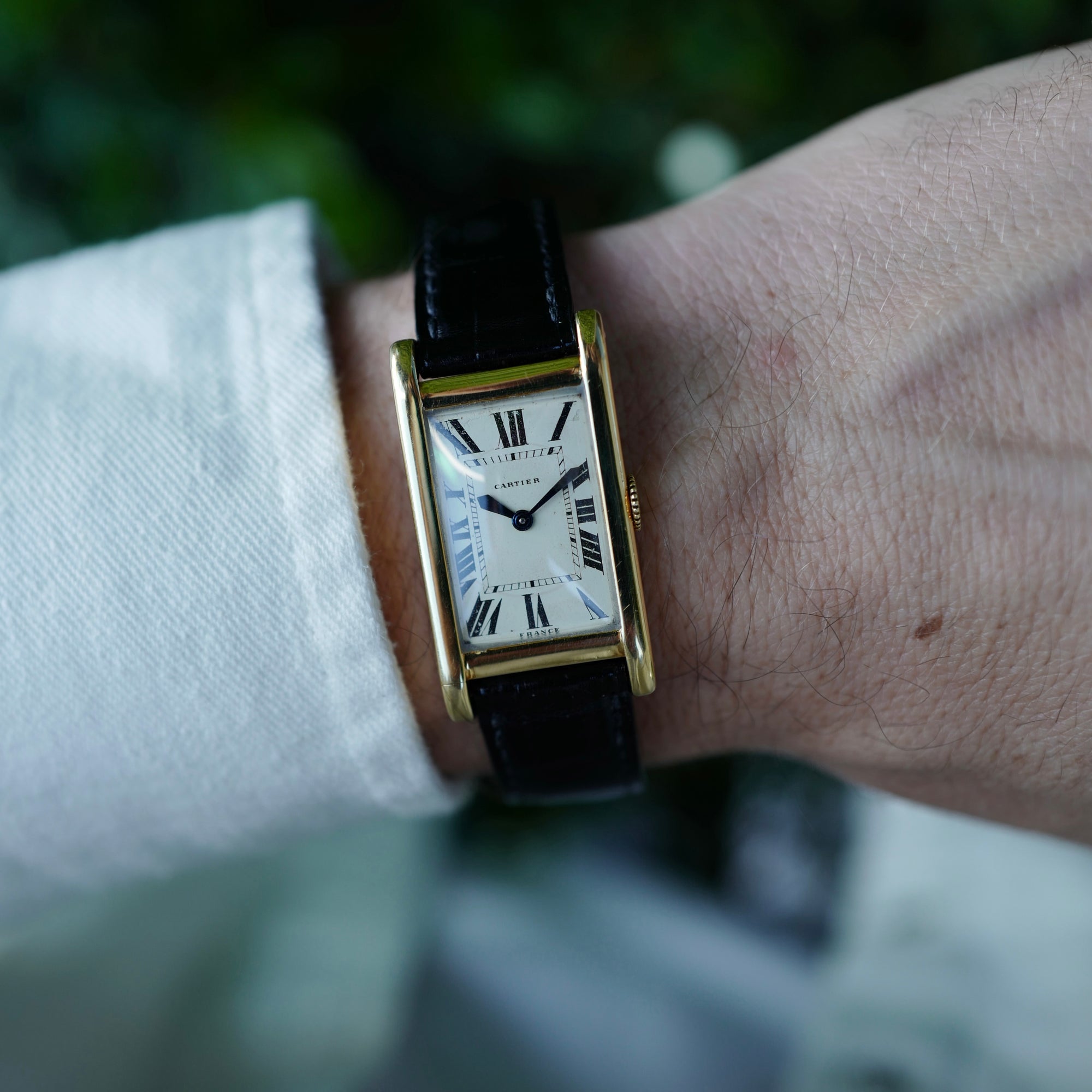 Cartier Tank Allongee Elongated, Circa 1940 (New Arrival)