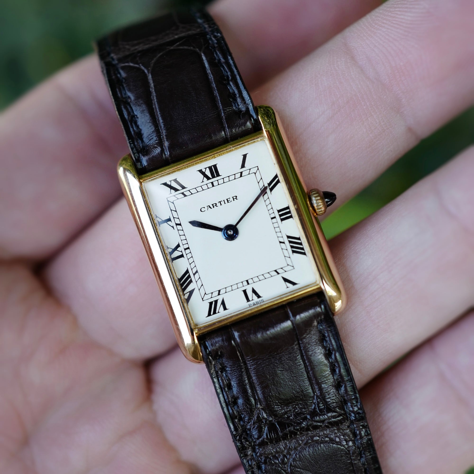 Cartier Paris Yellow Gold Tank (New Arrival)