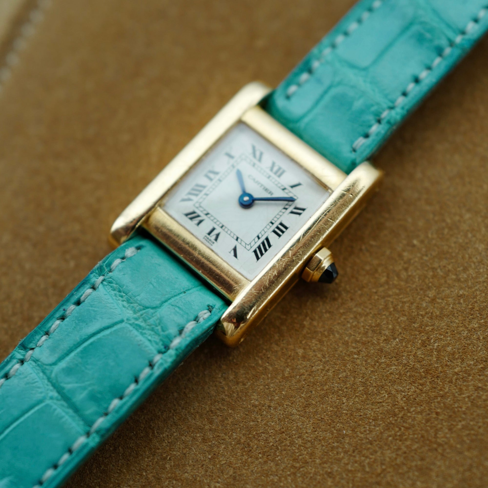 Cartier Yellow Gold Tank Normale Paris Ref. 78093