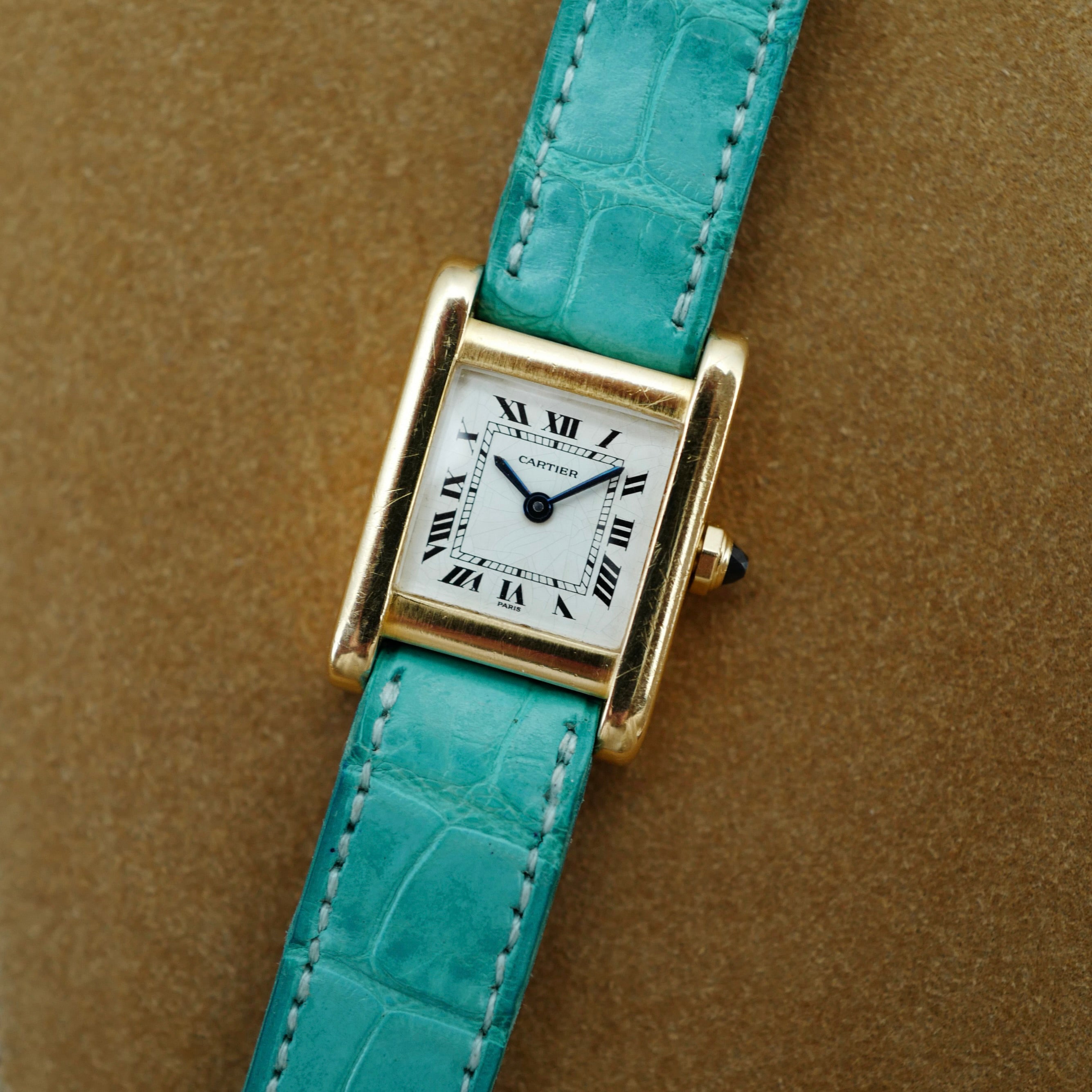 Cartier Tank Normale 78093 18k YG