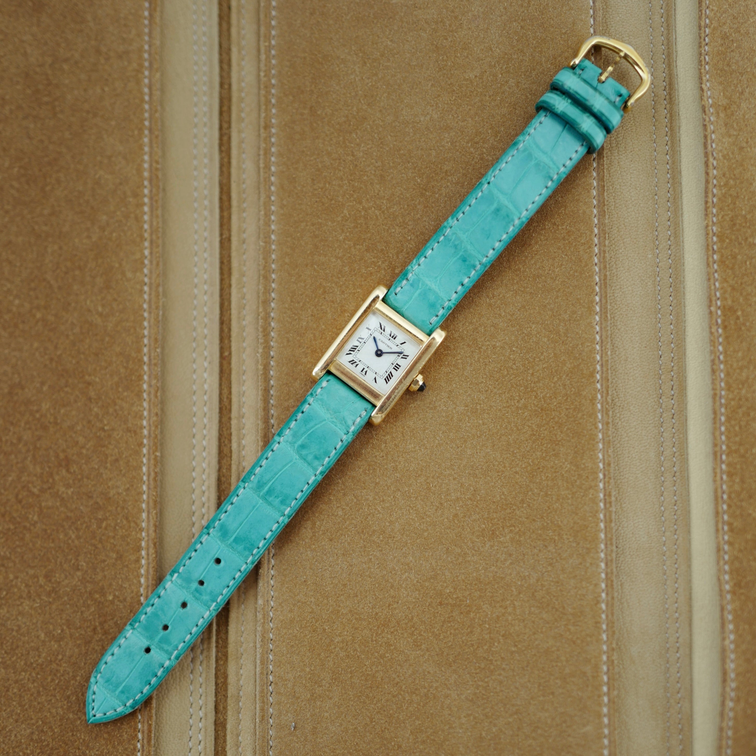 Cartier Tank Normale 78093 18k YG