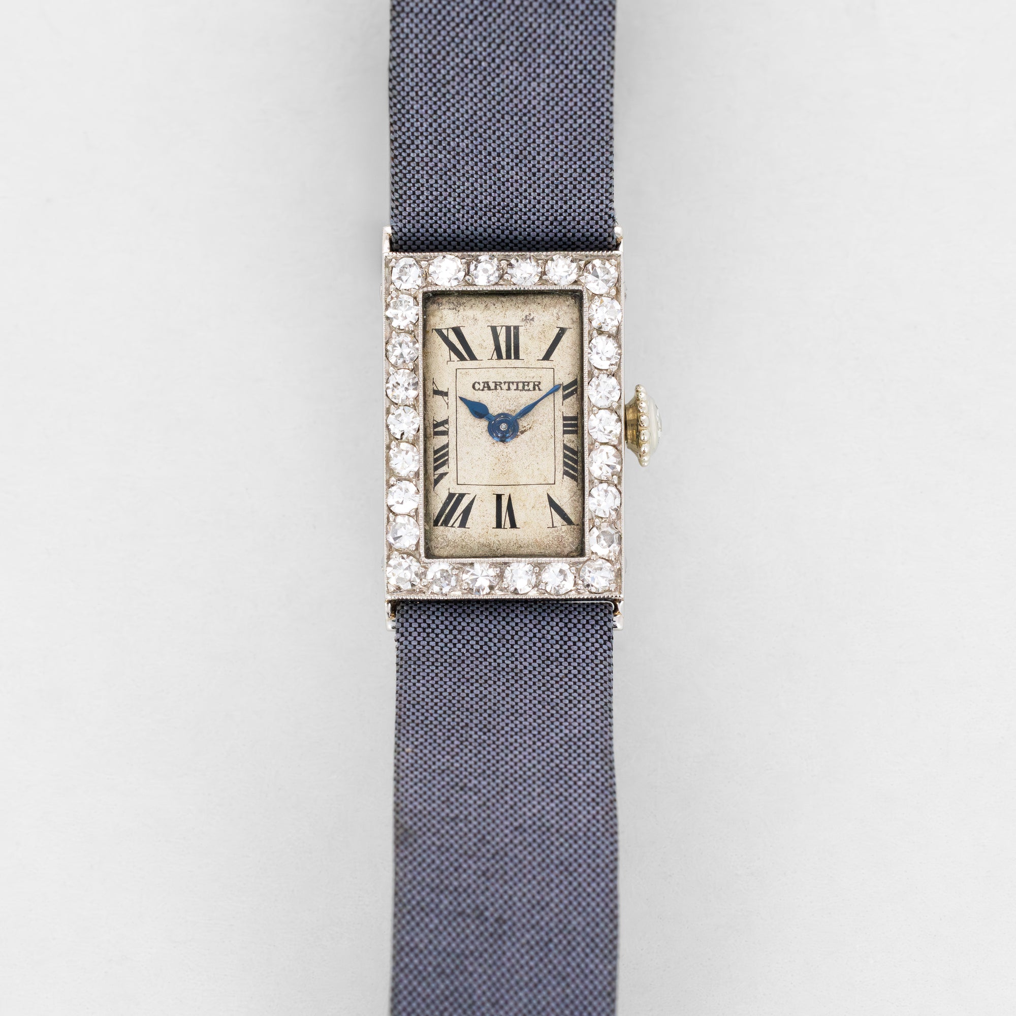 Cartier Platinum Art Deco Watch, European Watch & Clock, 1923
