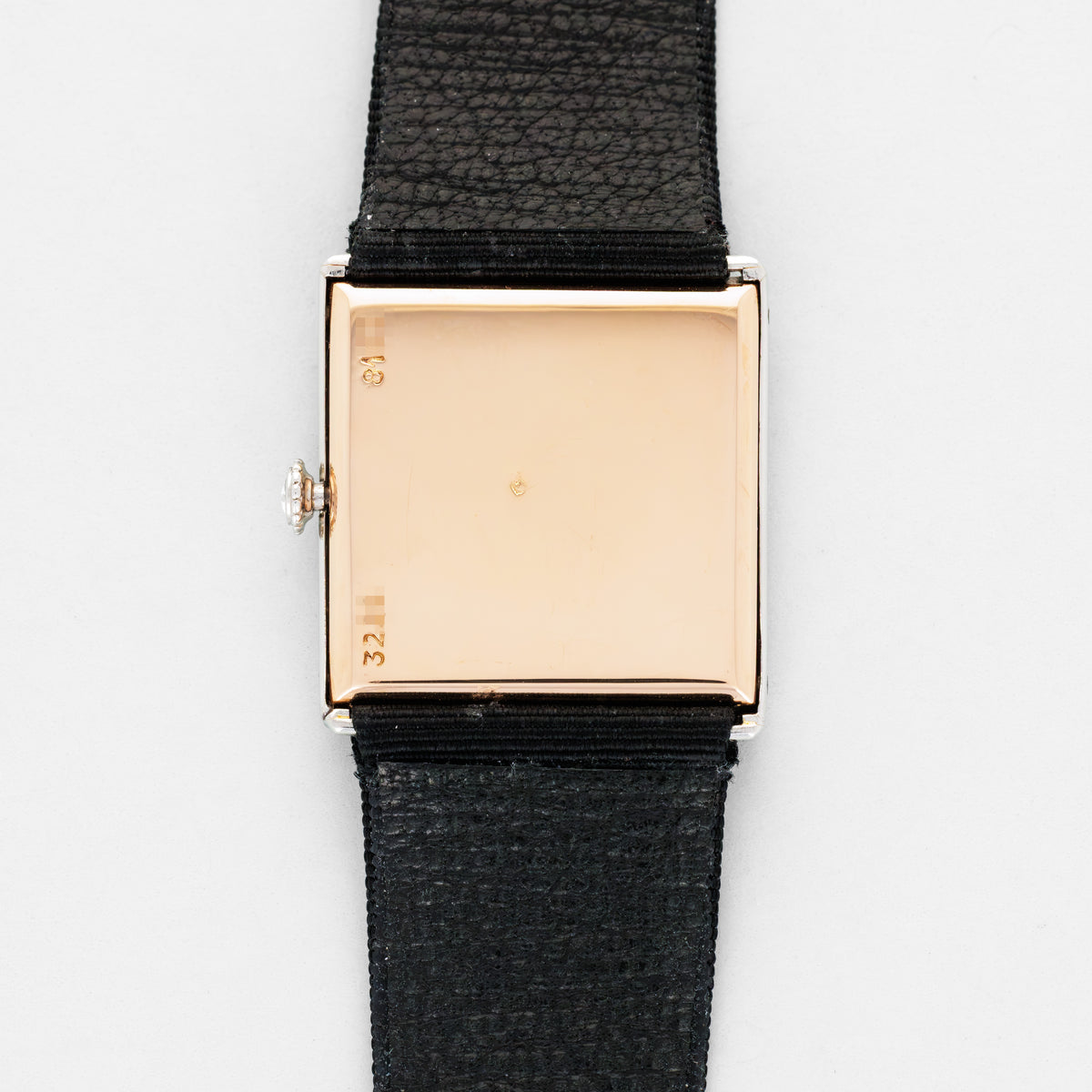 Cartier Platinum Onyx &amp; Diamond Watch, 1910