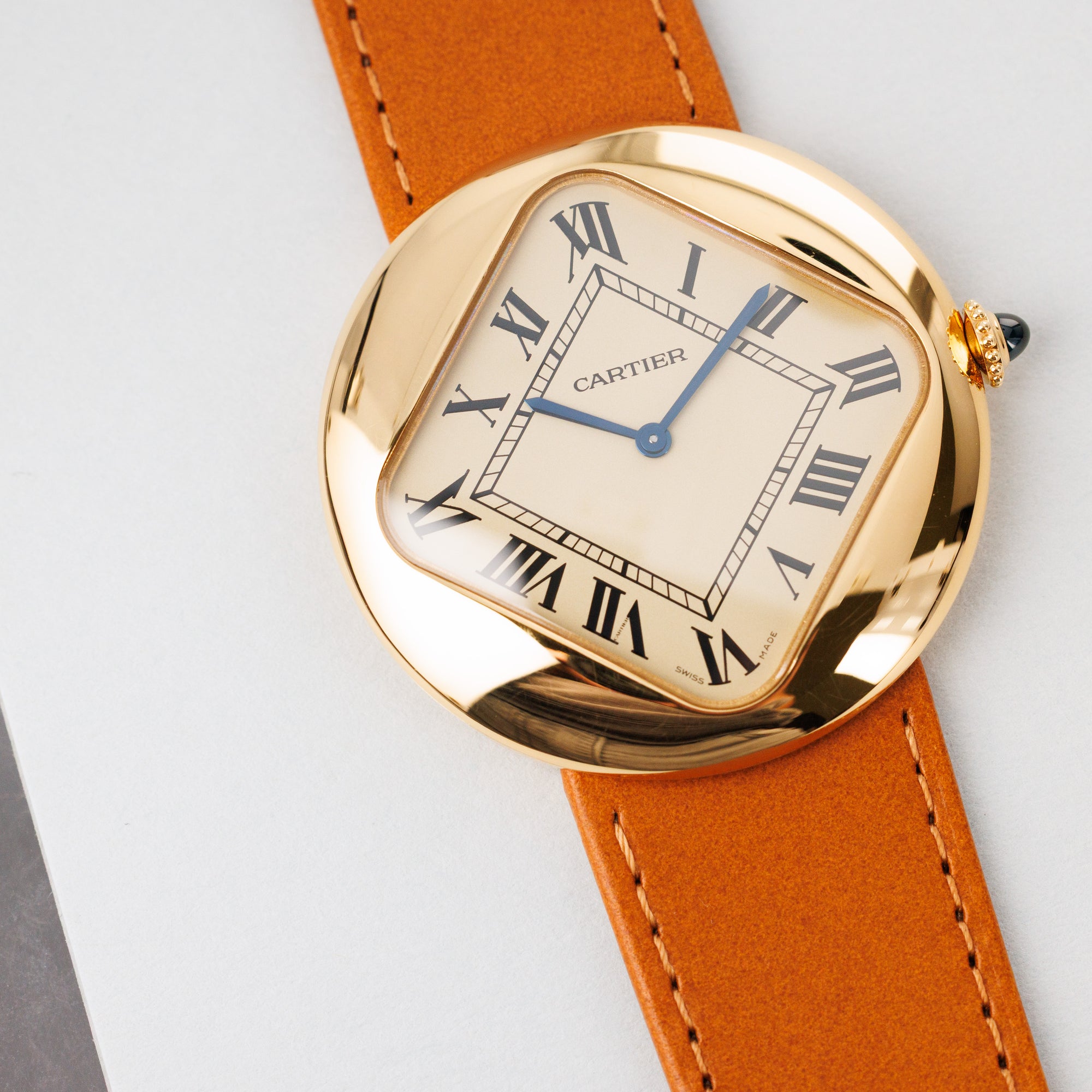 Cartier Yellow Gold Pebble Watch Ref. WGPB0003