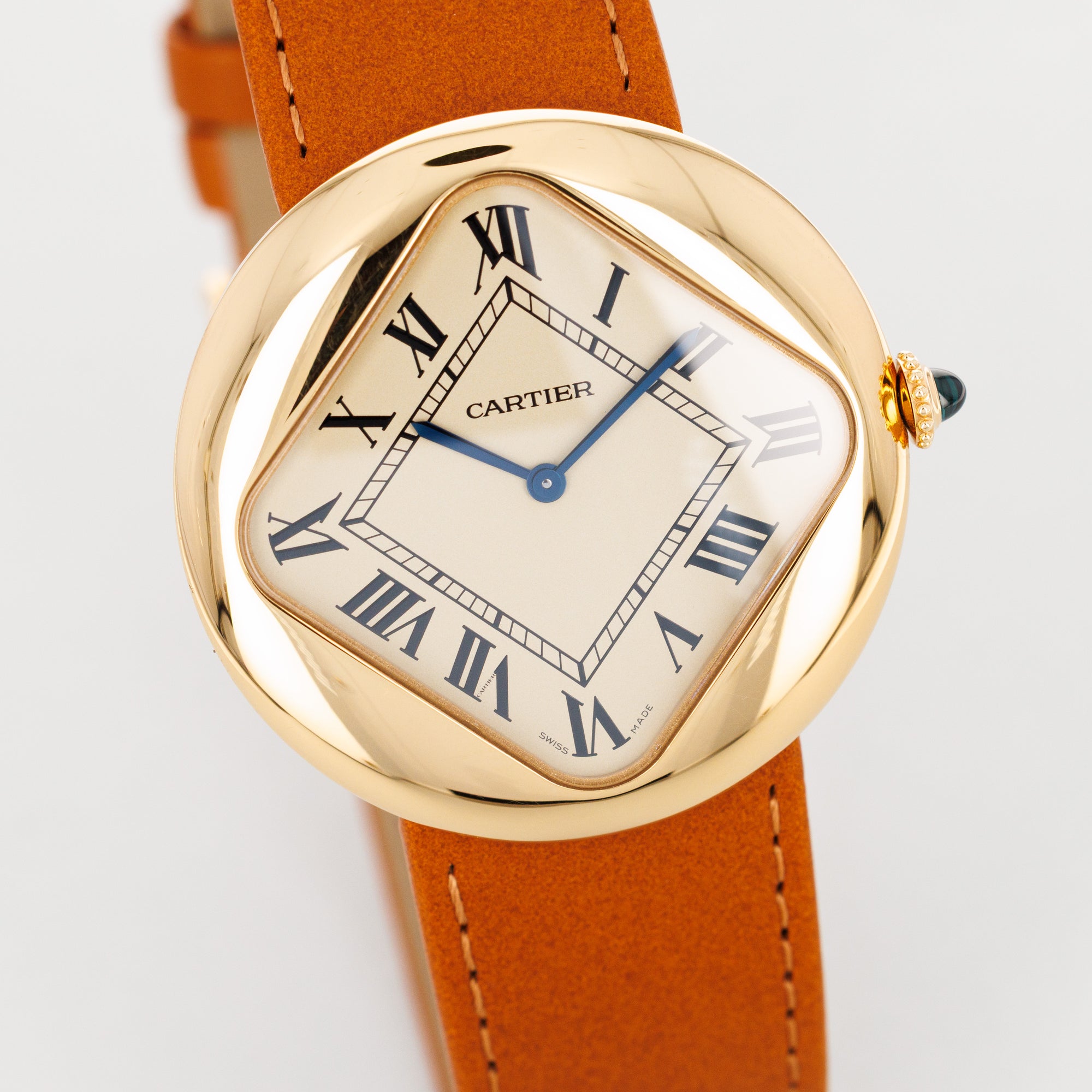 Cartier Yellow Gold Pebble Watch Ref. WGPB0003