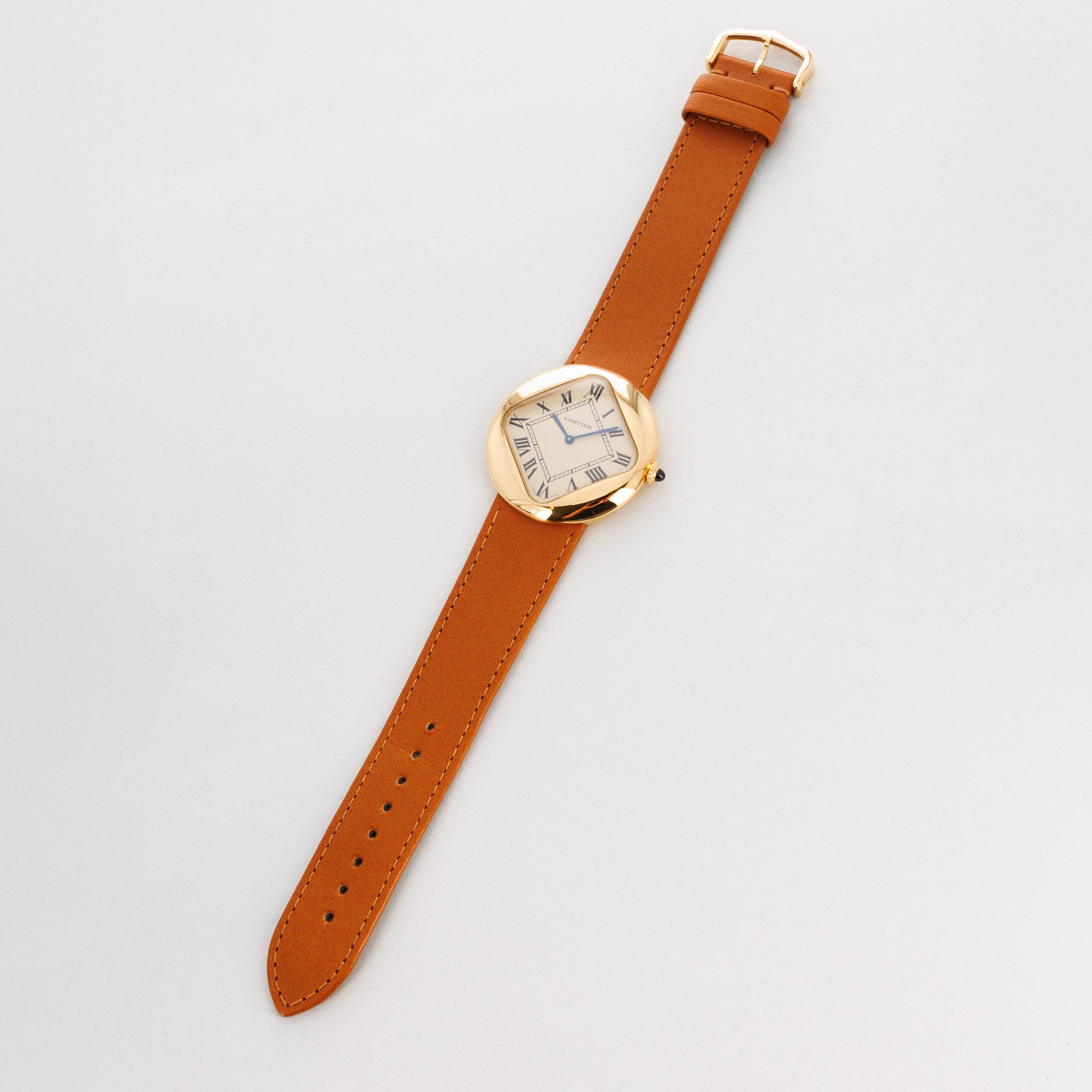 Cartier Yellow Gold Pebble Watch Ref. WGPB0003