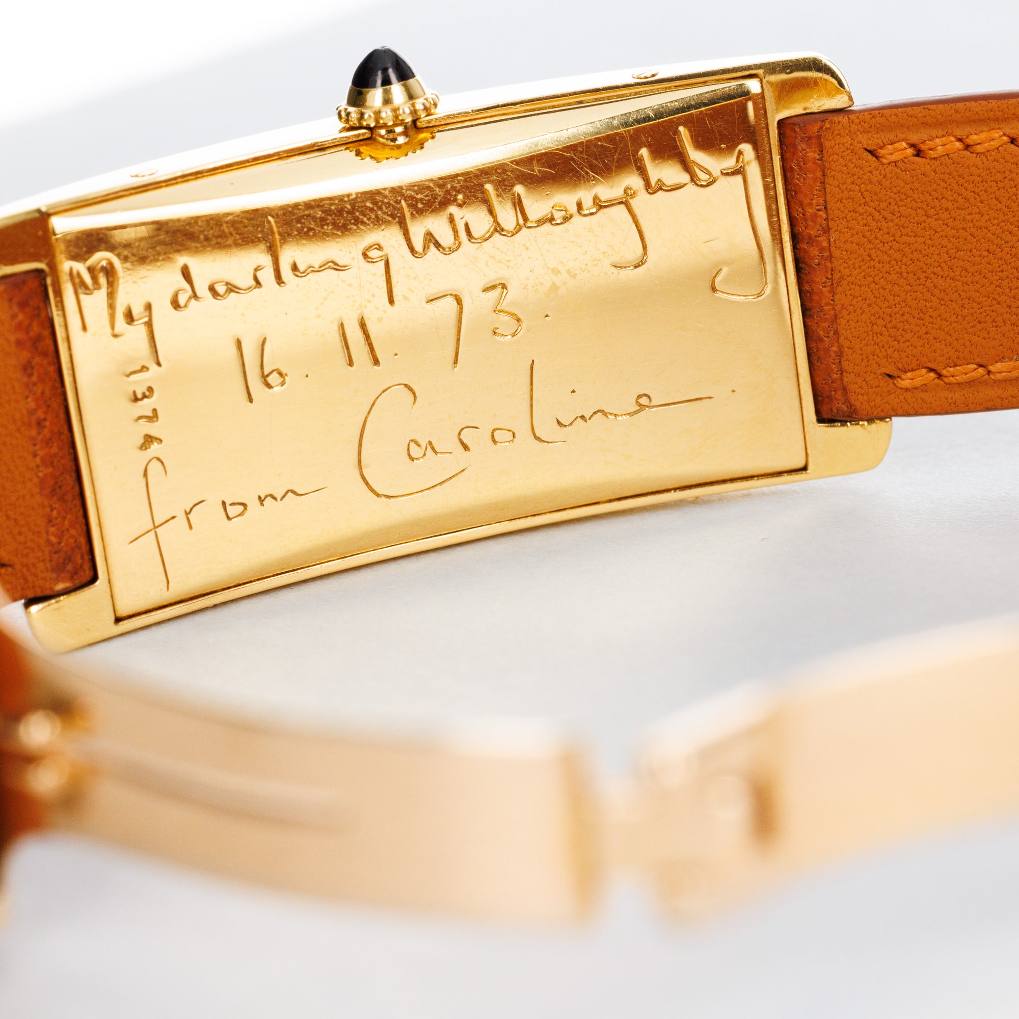 Cartier Yellow Gold London Cintree Large, 1972