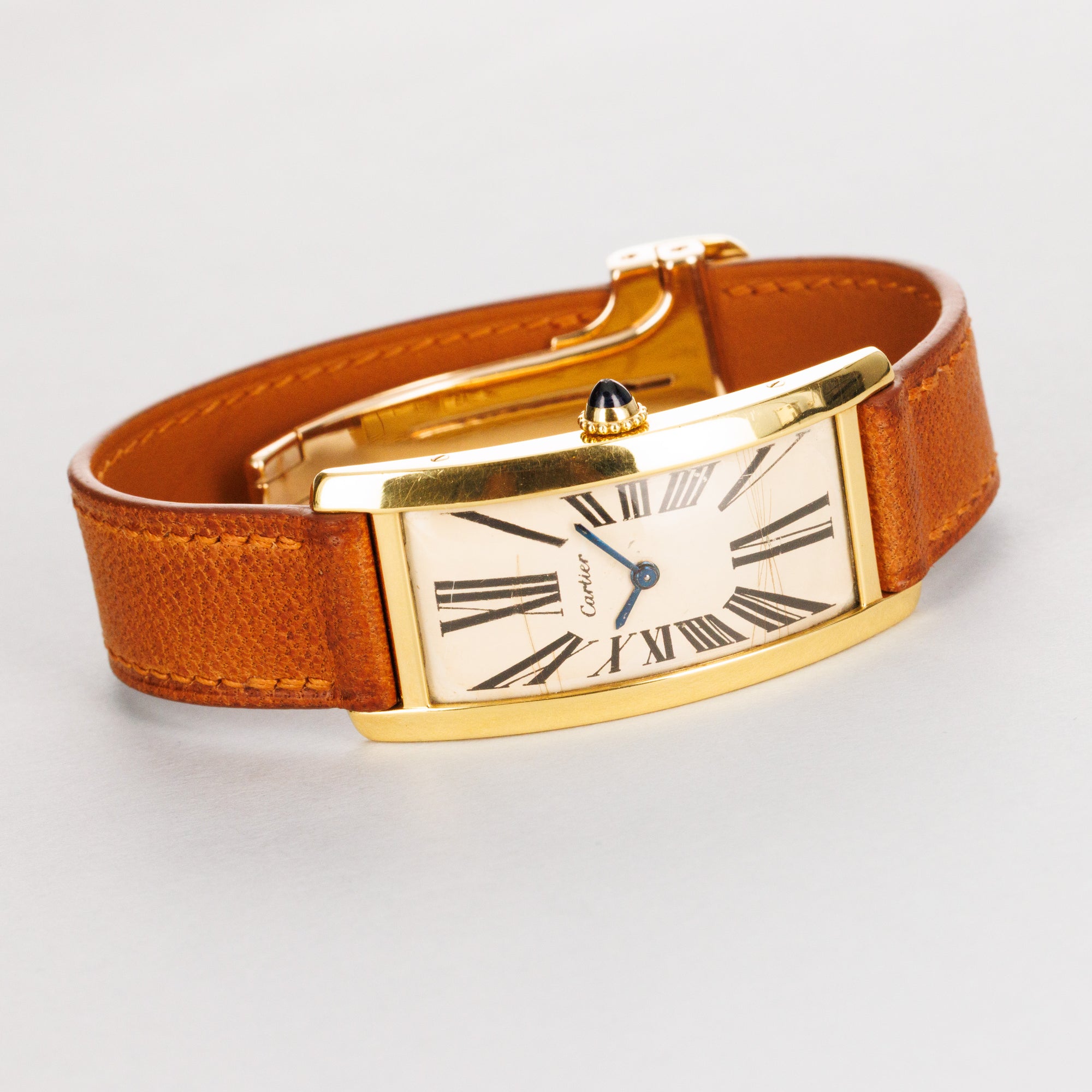 Cartier Yellow Gold London Cintree Large, 1972