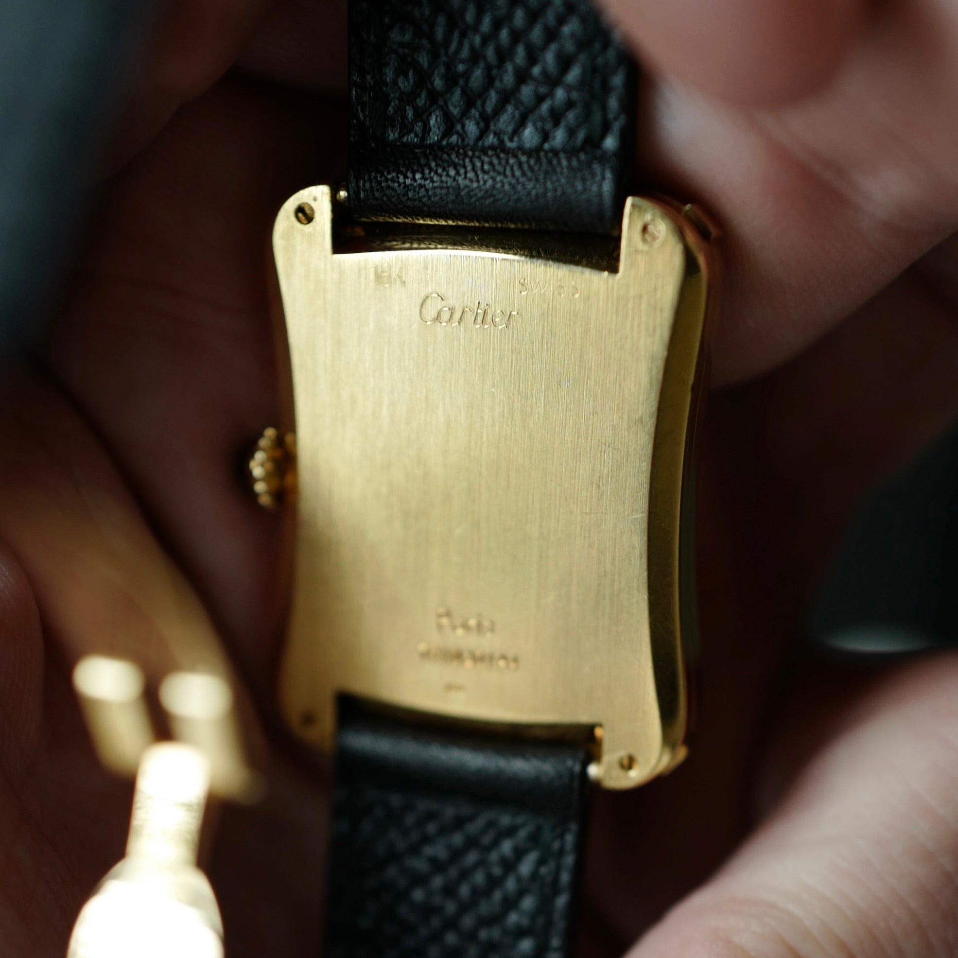Cartier Tank Coussin Bamboo Ref. 78102 (New Arrival)