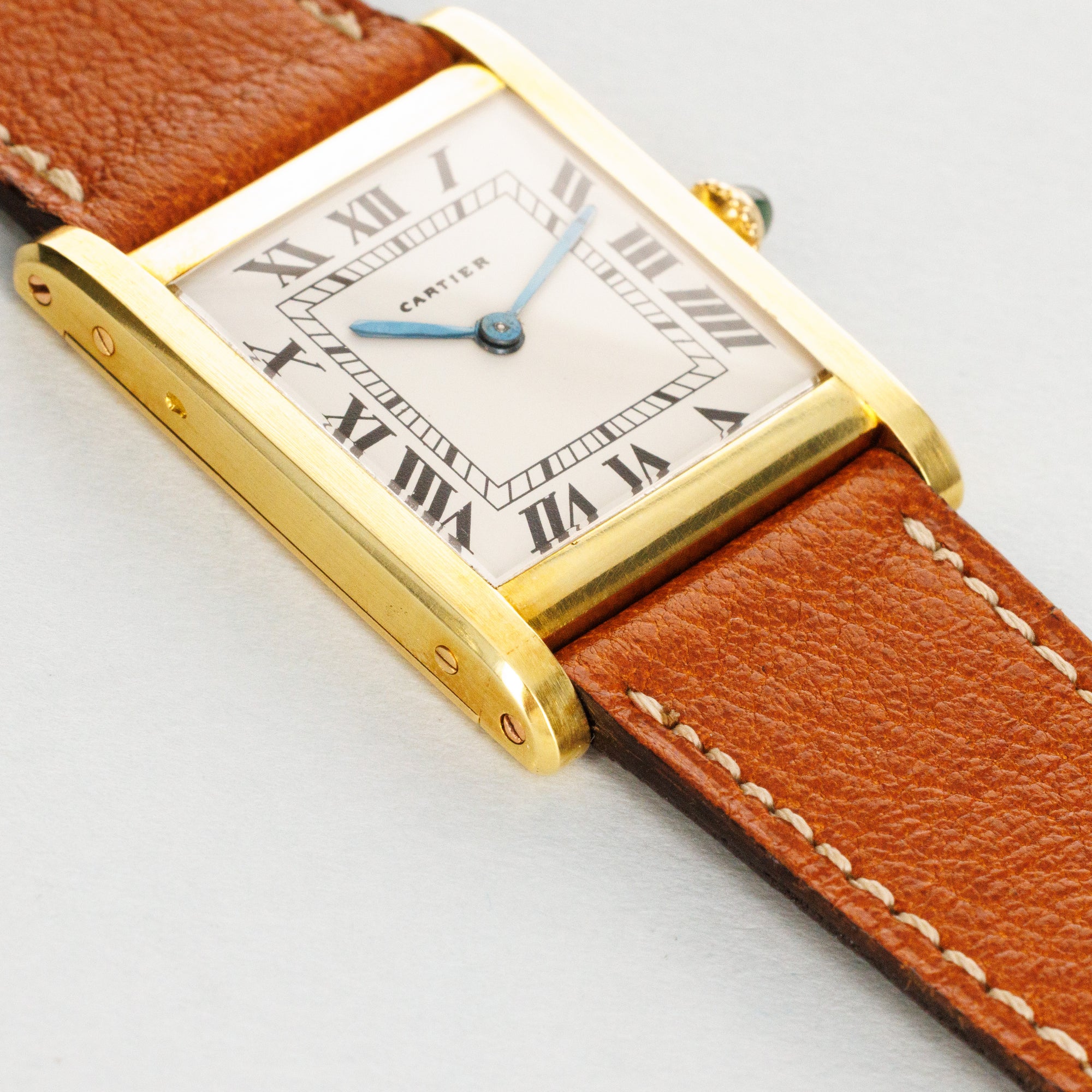 Cartier Tank Normale Jumbo 10-Line, European Watch and Clock 1944