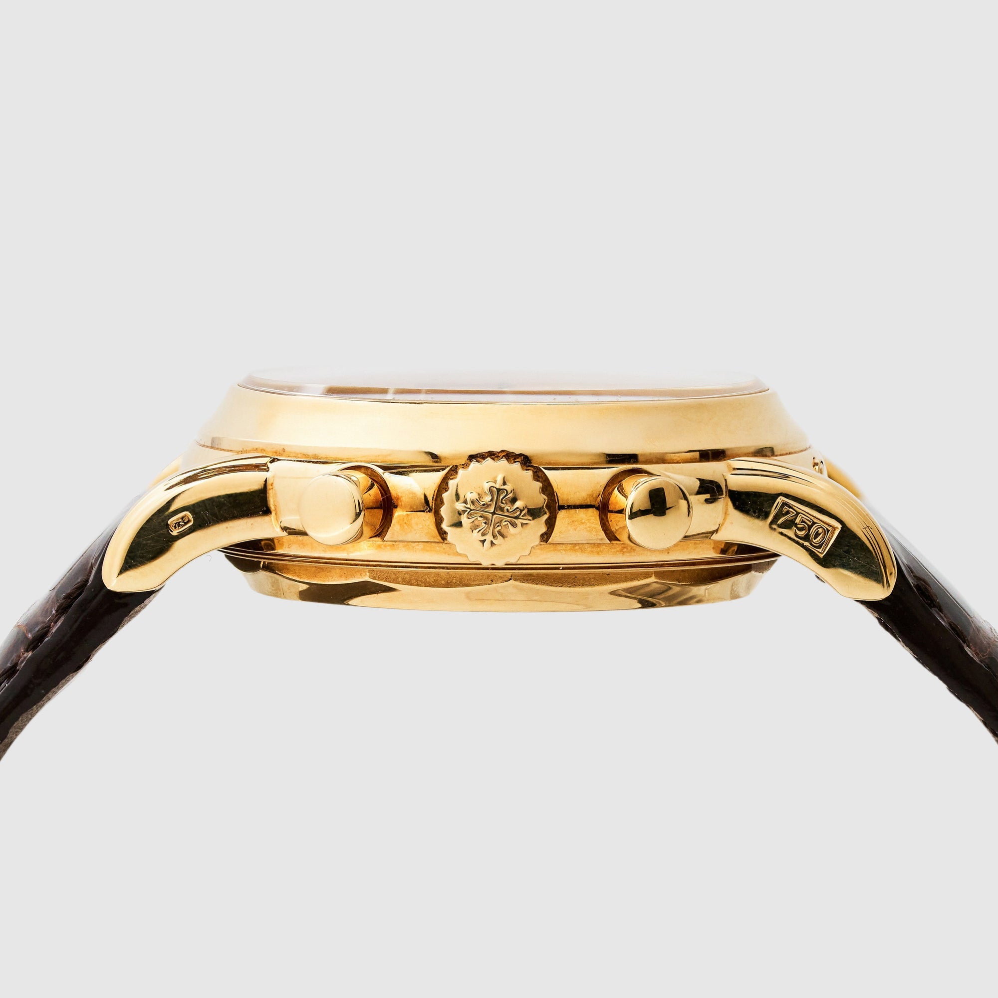 Patek Philippe Yellow Gold Perpetual Calendar Chronograph Ref. 3971, Second Series with Original Box and Papers