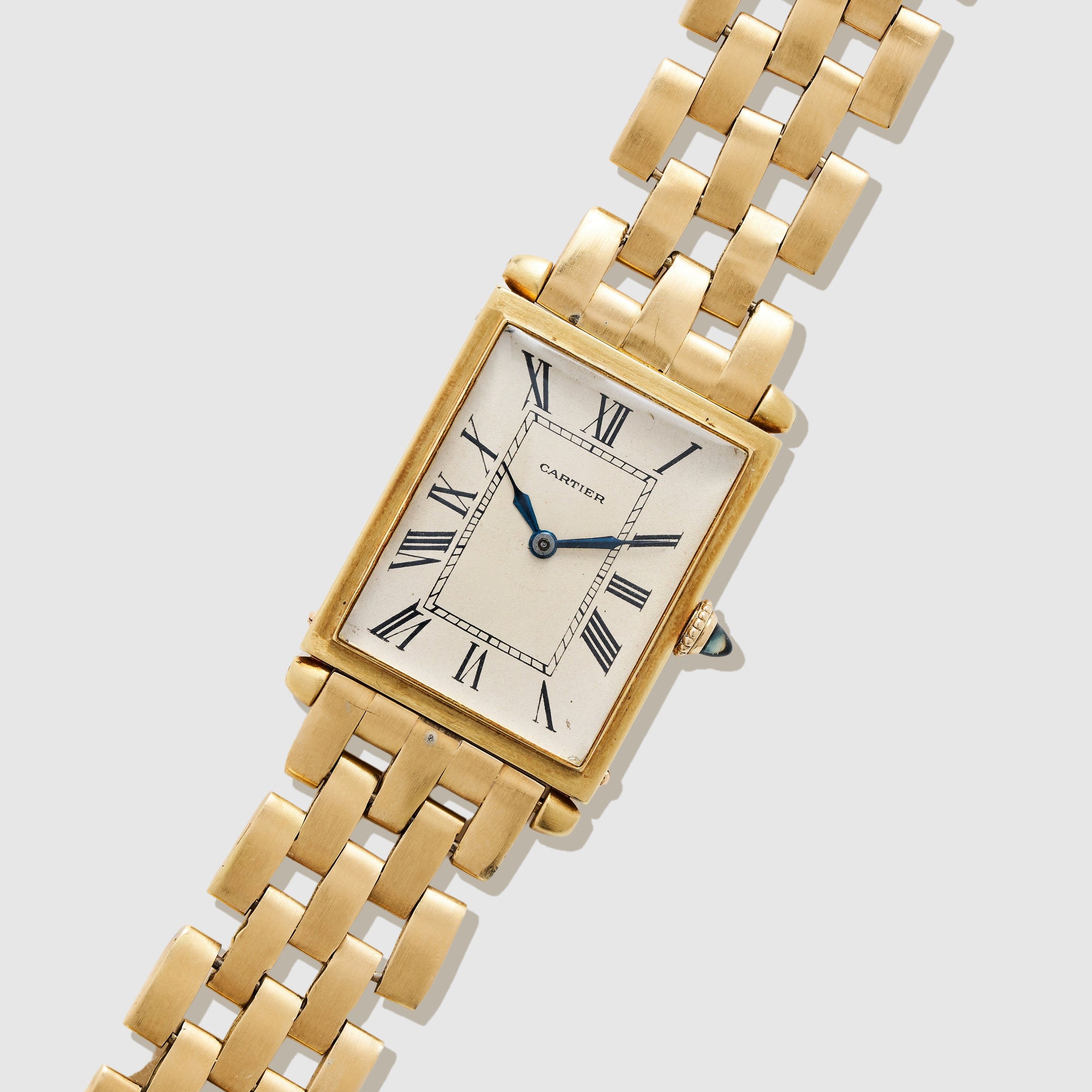 Cartier Yellow Gold Tank Obus Maxi, European Watch & Clock