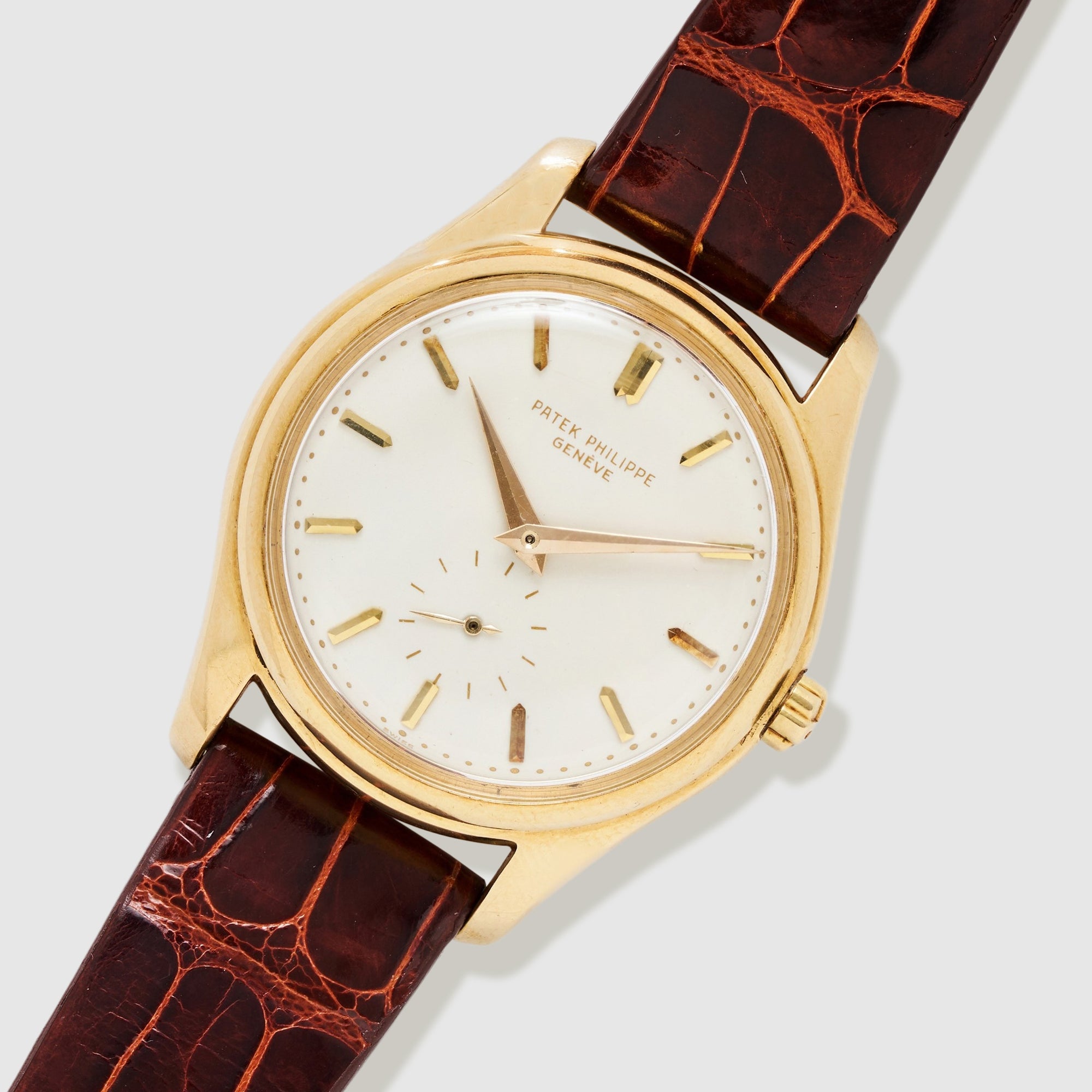 Patek Philippe Yellow Gold Enamel Dial Calatrava Watch Ref. 2526