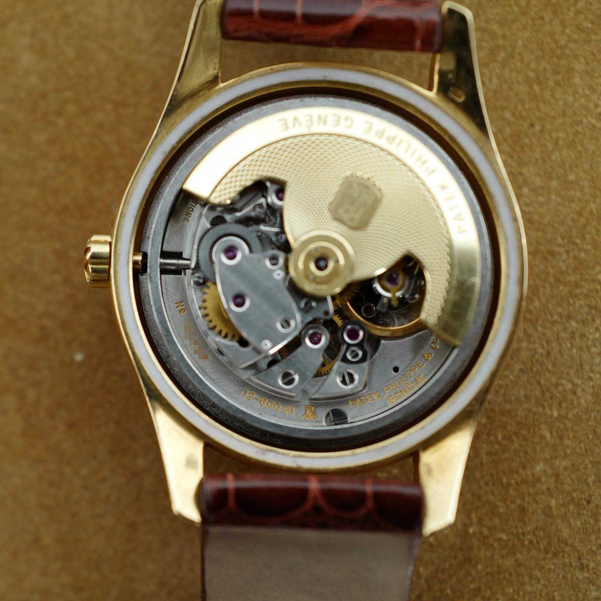 Patek Philippe Yellow Gold Enamel Dial Calatrava Watch Ref. 2526