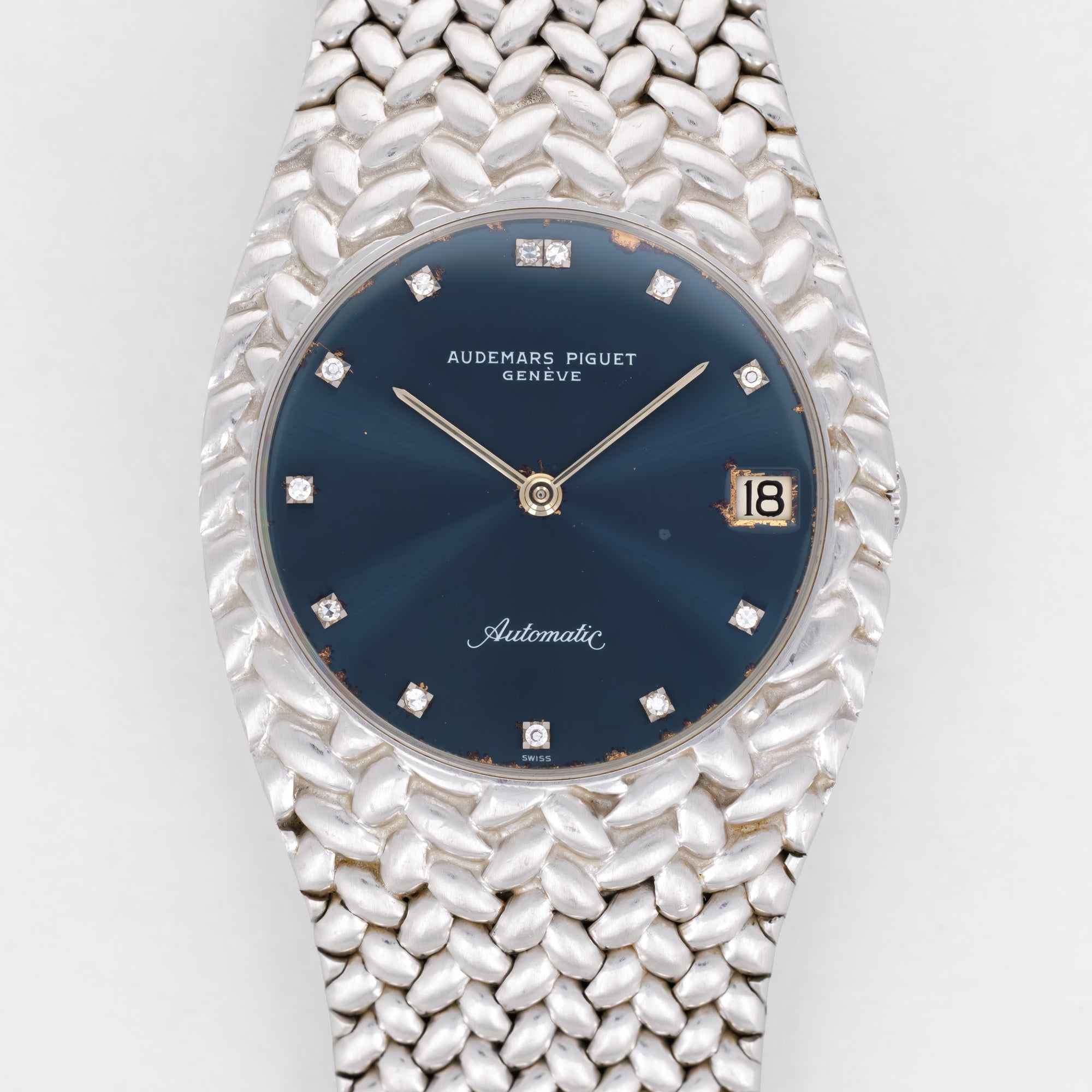 Audemars Piguet White Gold Cobra Ref. 5403 with Box and Papers