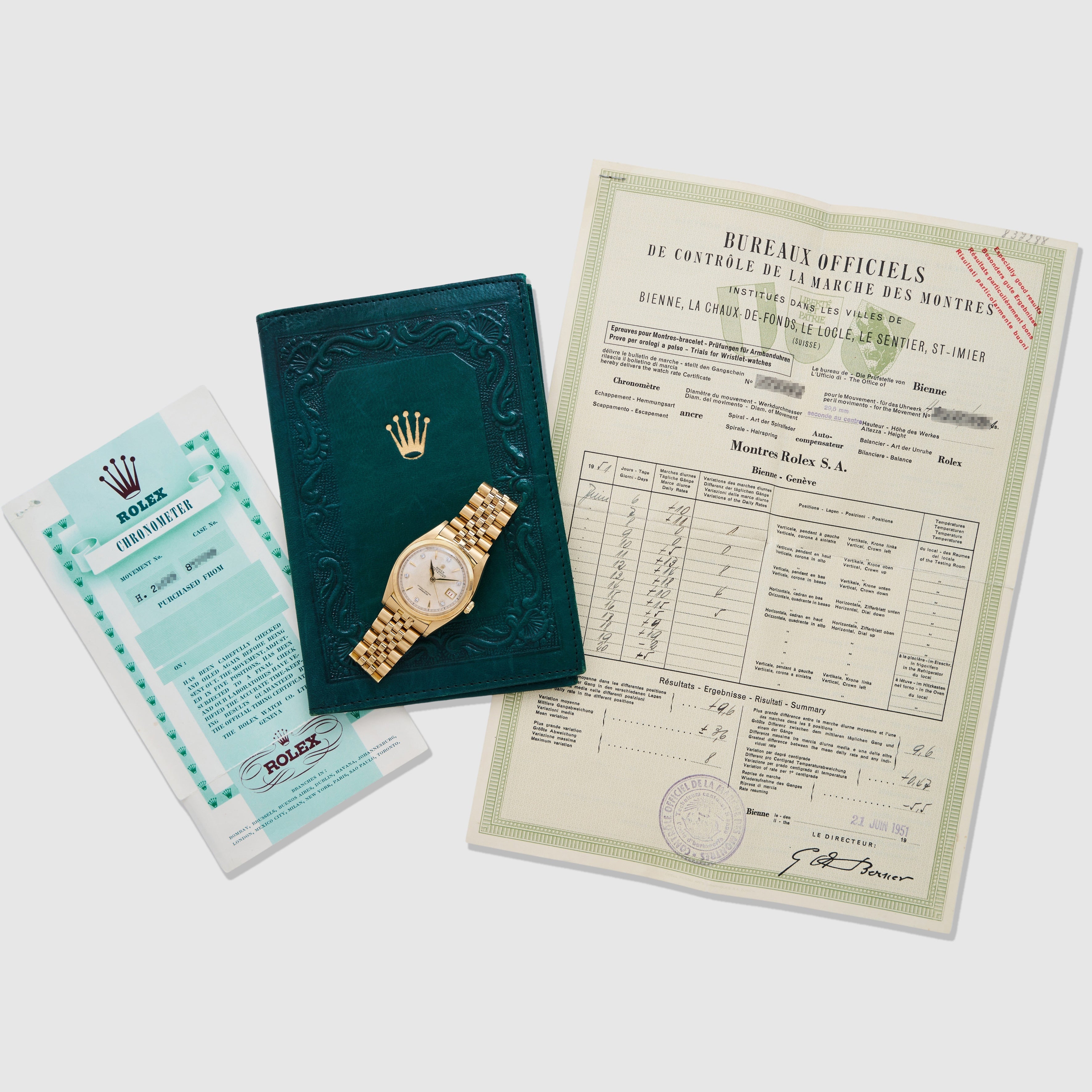 Rolex Datejust 6305 18k YG