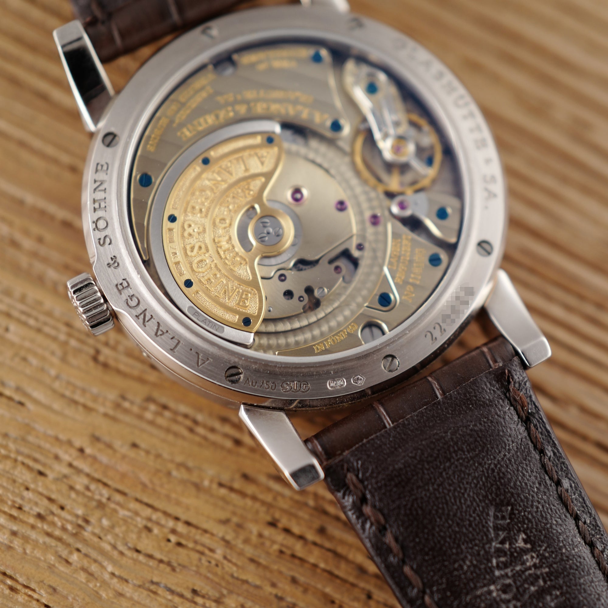 A. Lange &amp; Sohne 330.026E White Gold Annual Calendar (New Arrival)