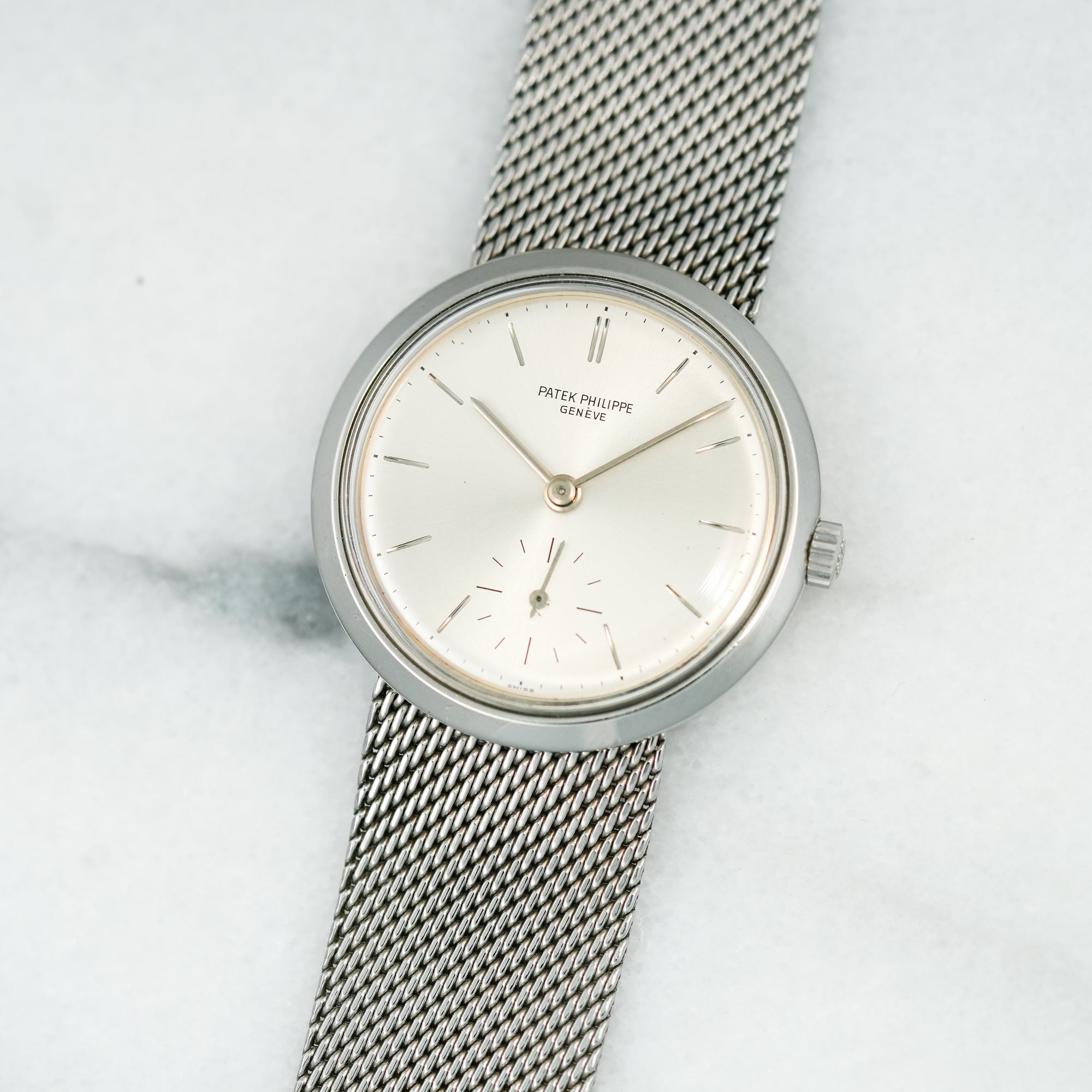 Patek Philippe Steel Convertible Ref. 3418 with Service Papers and Pouch (New Arrivals)