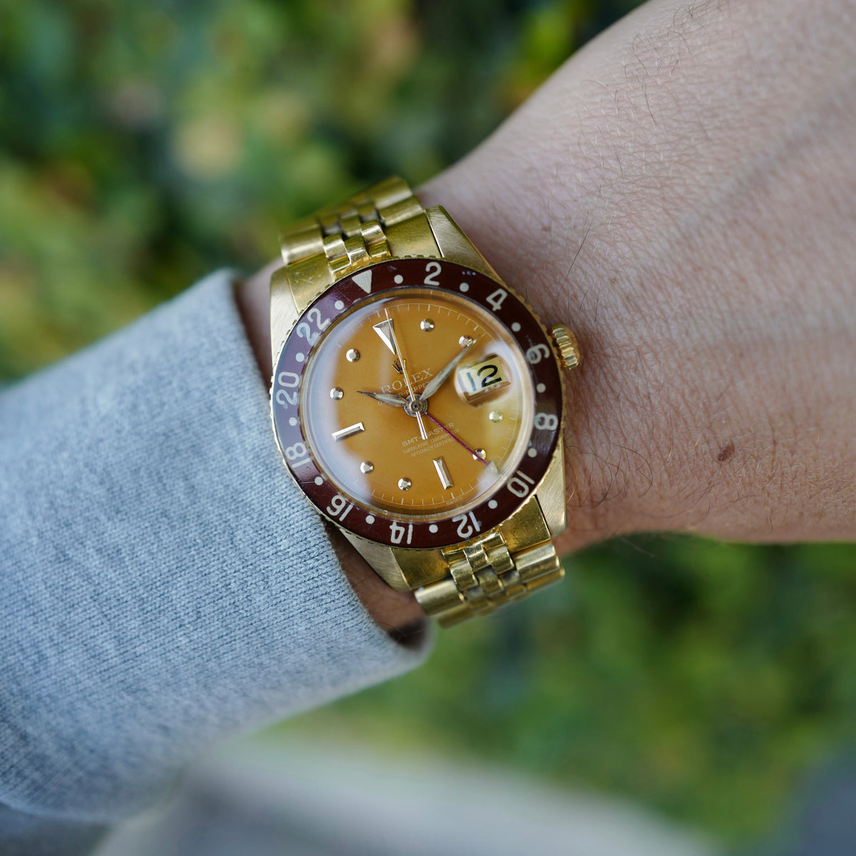 Rolex Yellow Gold GMT-Master Ref. 6542 with Bakelite Bezel