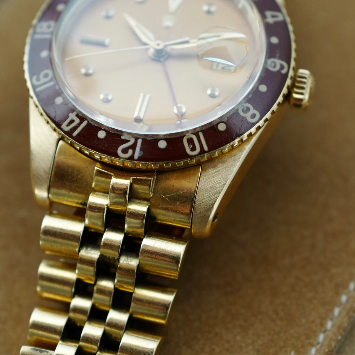 Rolex Yellow Gold GMT-Master Ref. 6542 with Bakelite Bezel