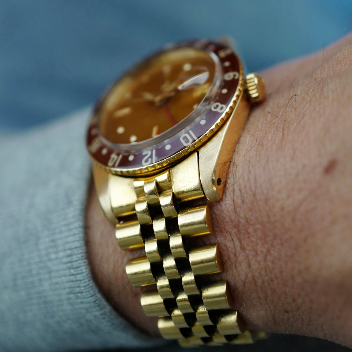 Rolex Yellow Gold GMT-Master Ref. 6542 with Bakelite Bezel