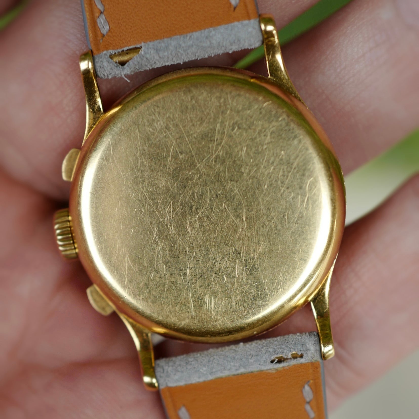 Patek Philippe Yellow Gold Chronograph Watch Ref. 130 (New Arrival)