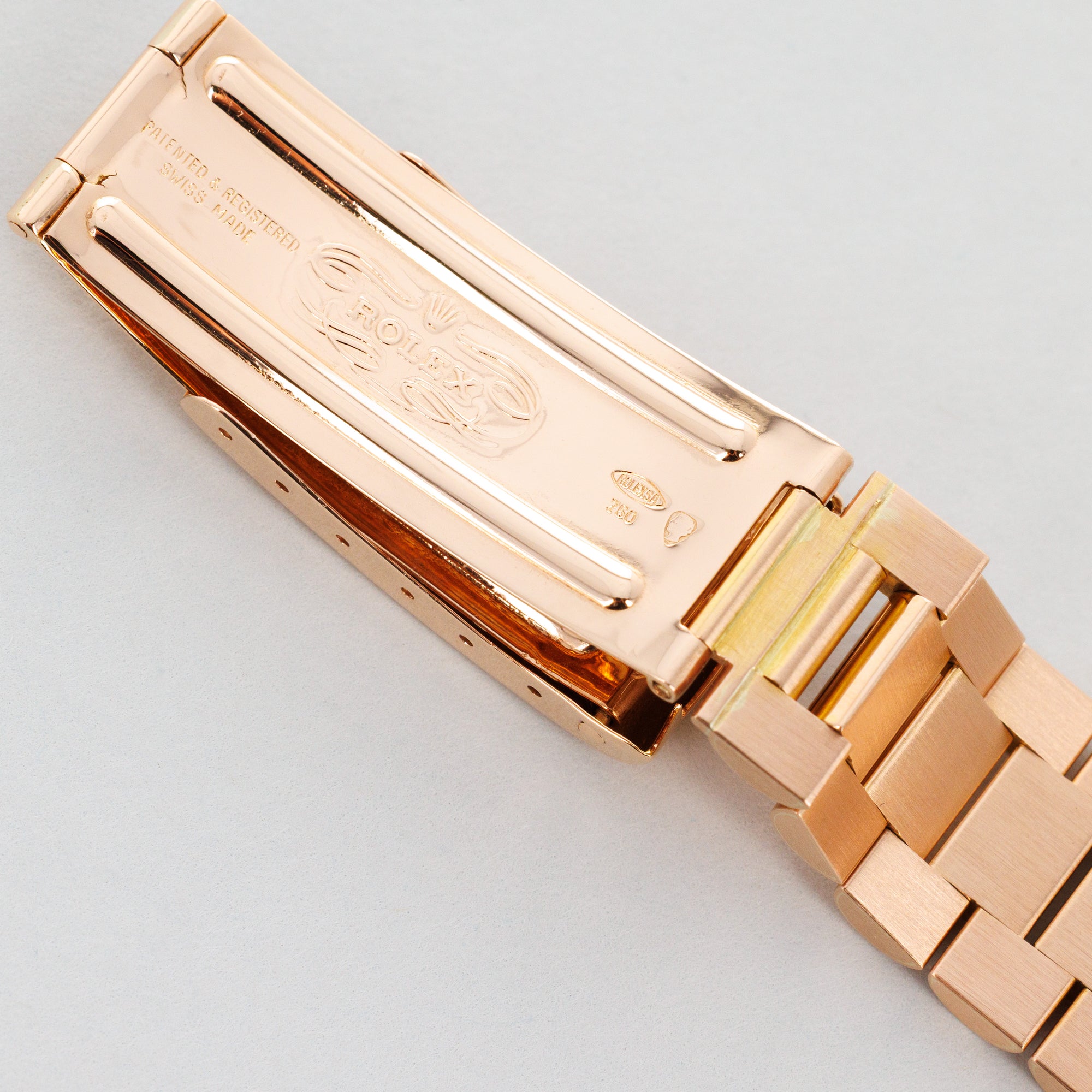 Rolex Rose Gold Day-Date Ref. 1803 with Rare Guilloche Dial