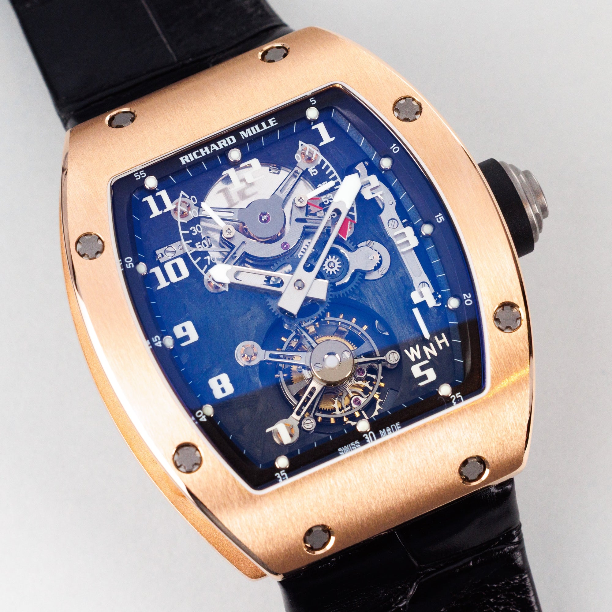 Richard Mille Rose Gold Tourbillon RM002 Box and Papers, Recently Serviced