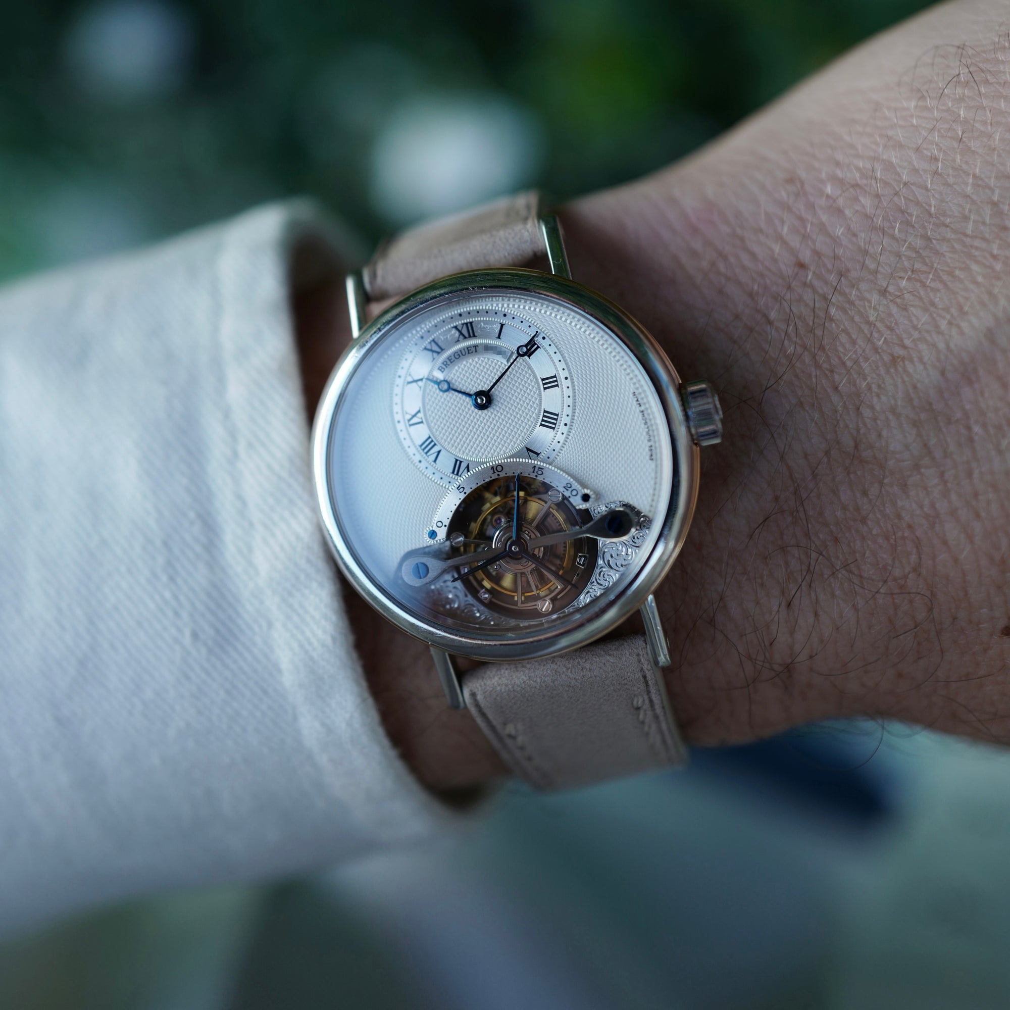 Breguet Platinum and Rose Gold Tourbillon Ref. 3457 (New Arrival)