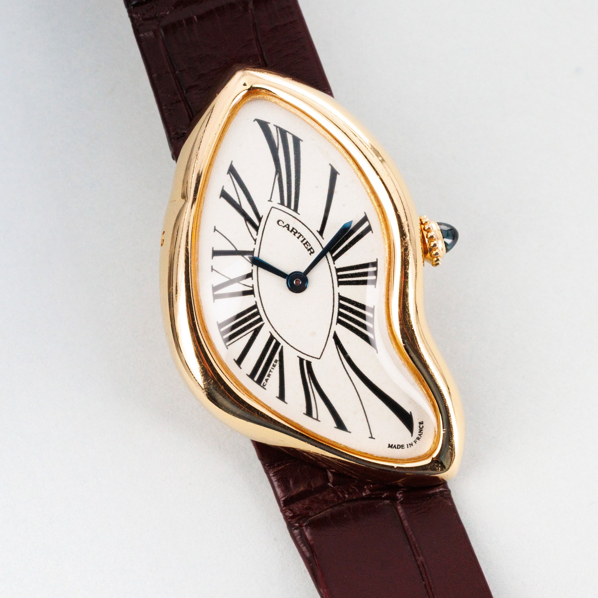 Cartier Rose Gold Crash Watch